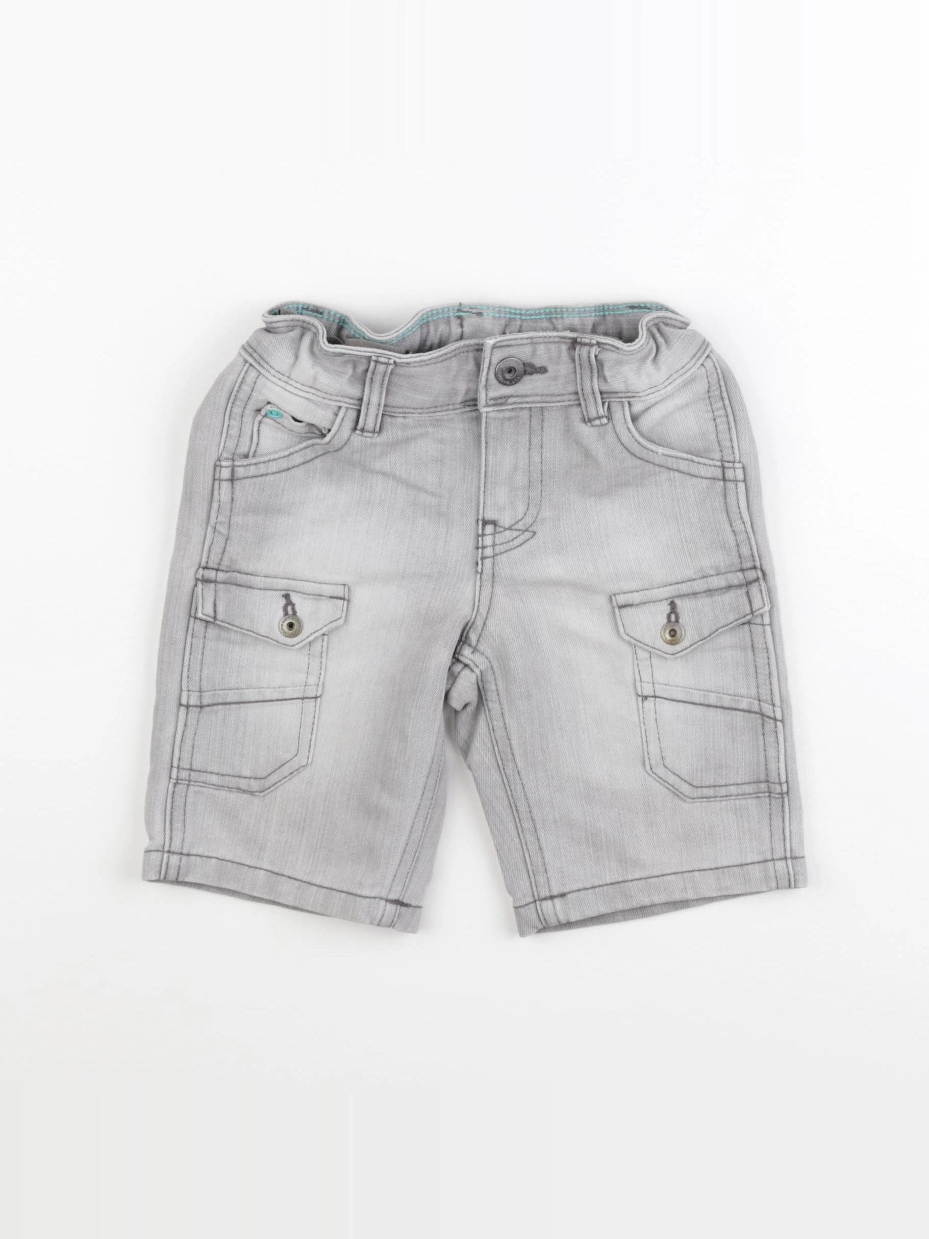 Vertbaudet - short gris - 3 ans