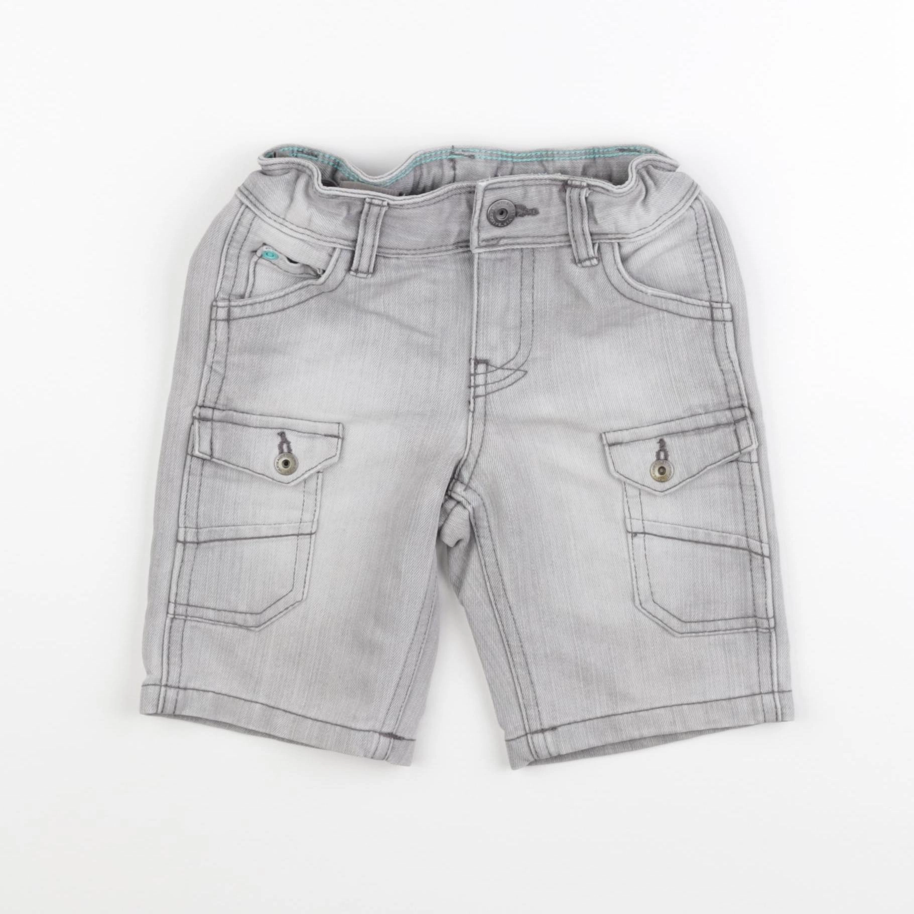 Vertbaudet - short gris - 3 ans