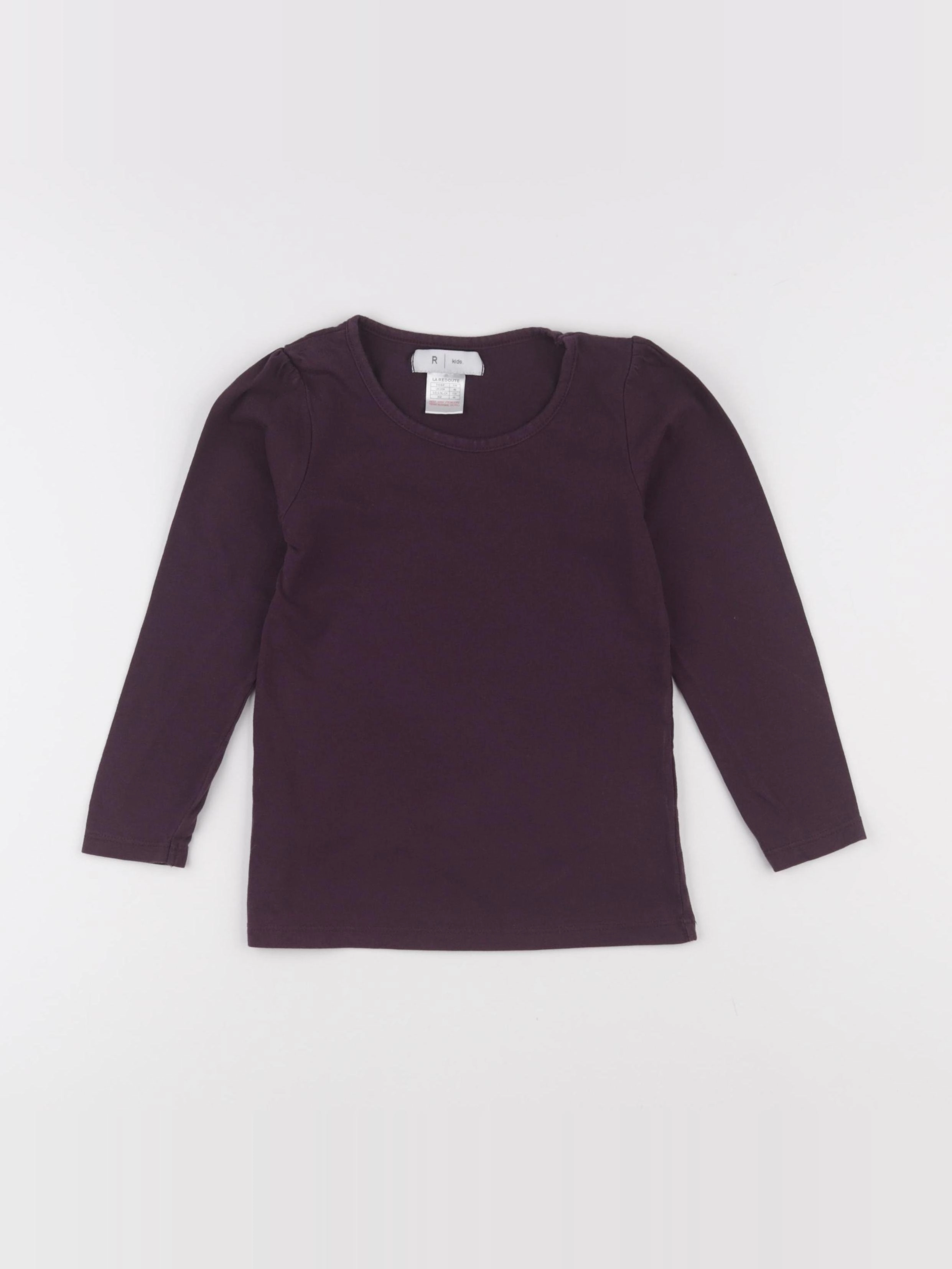 La Redoute - tee-shirt violet - 6 ans