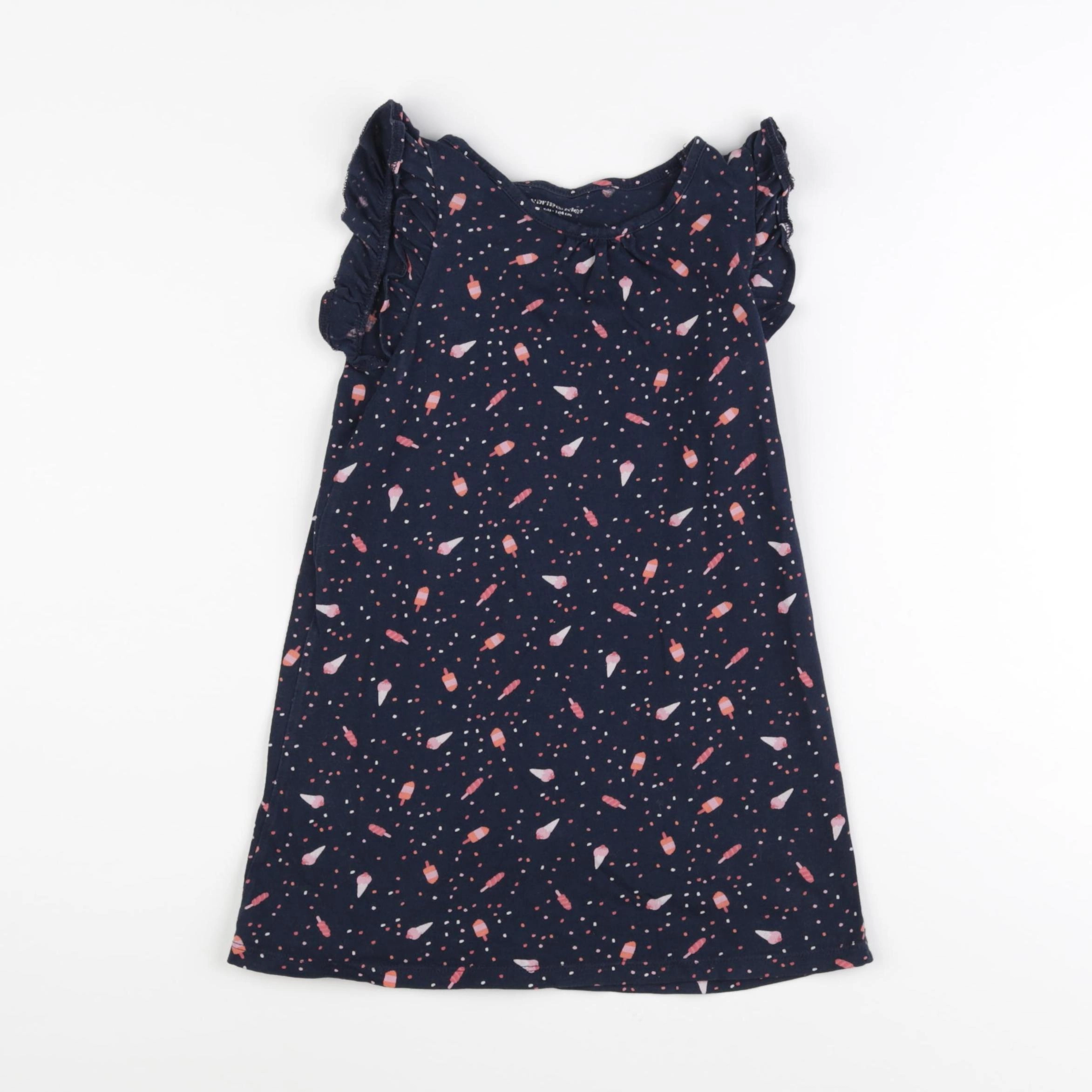 Vertbaudet - robe bleu - 4 ans