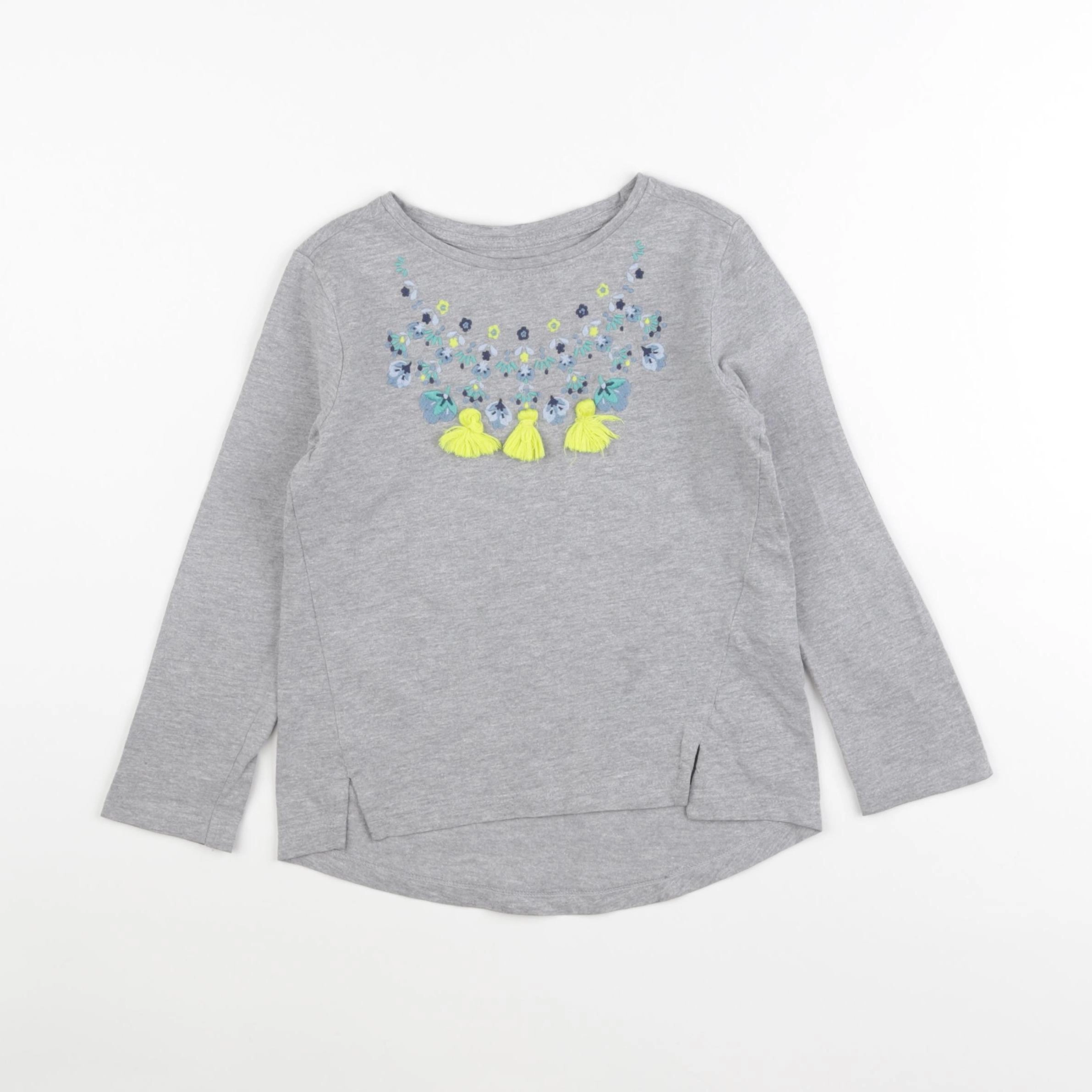 Vertbaudet - tee-shirt gris - 5 ans