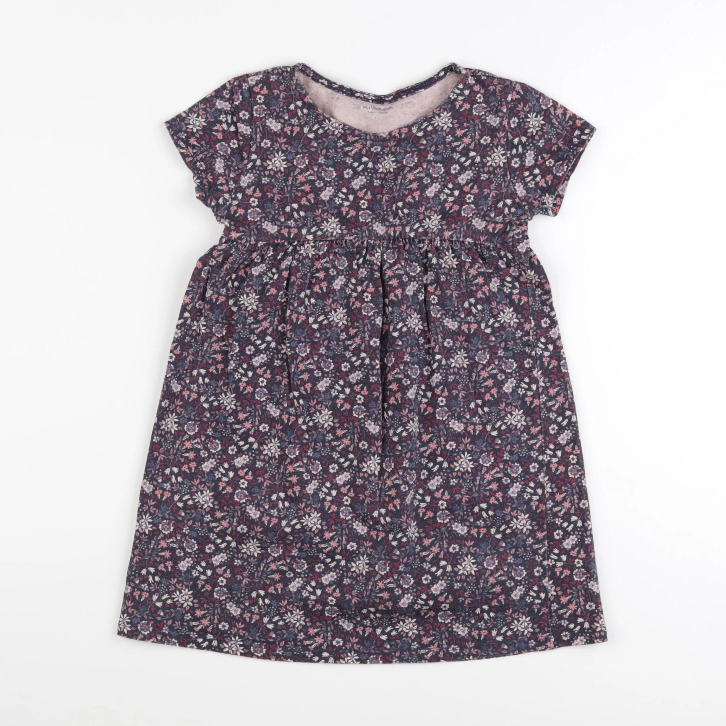Vertbaudet - robe multicolore - 5 ans