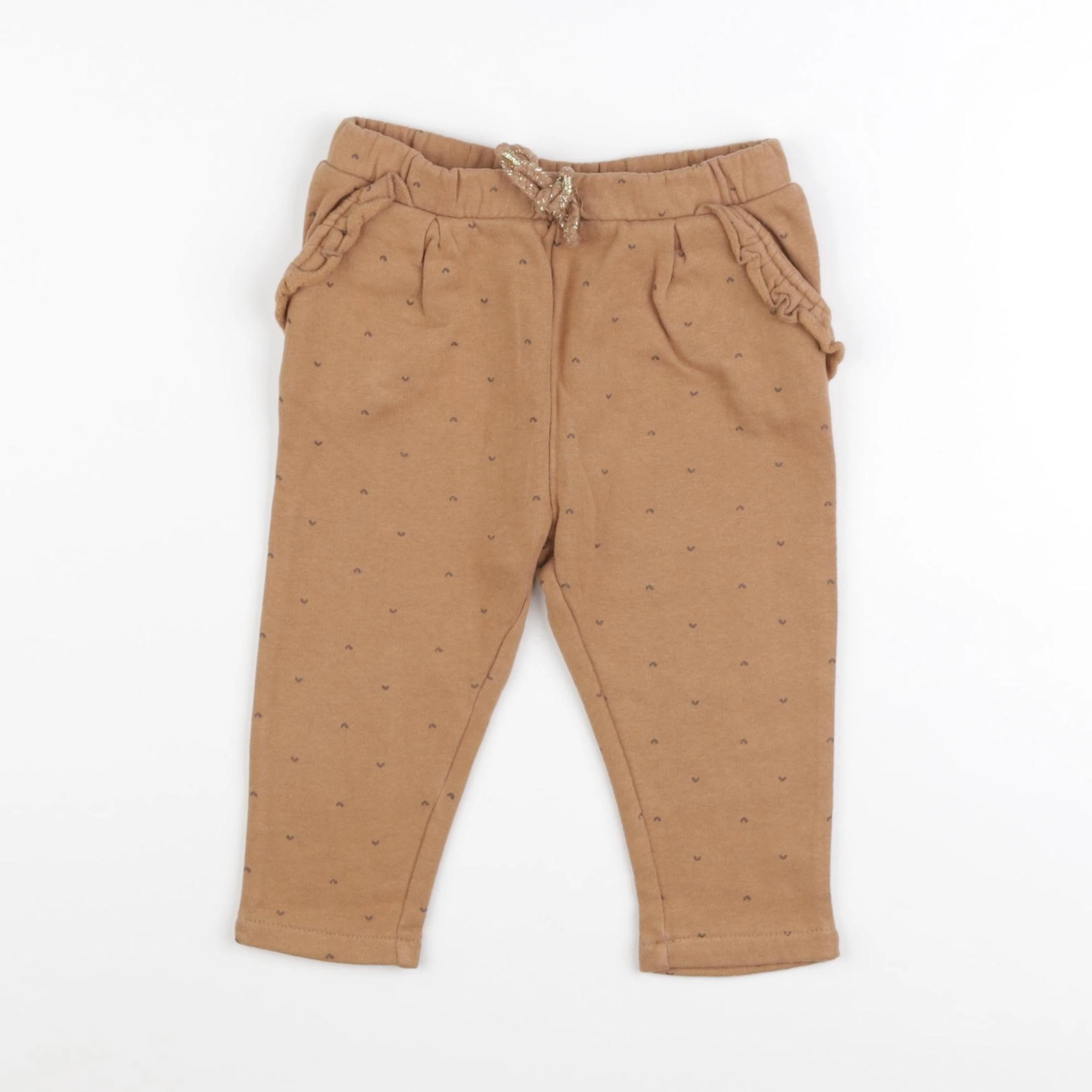 Vertbaudet - jogging marron - 18 mois