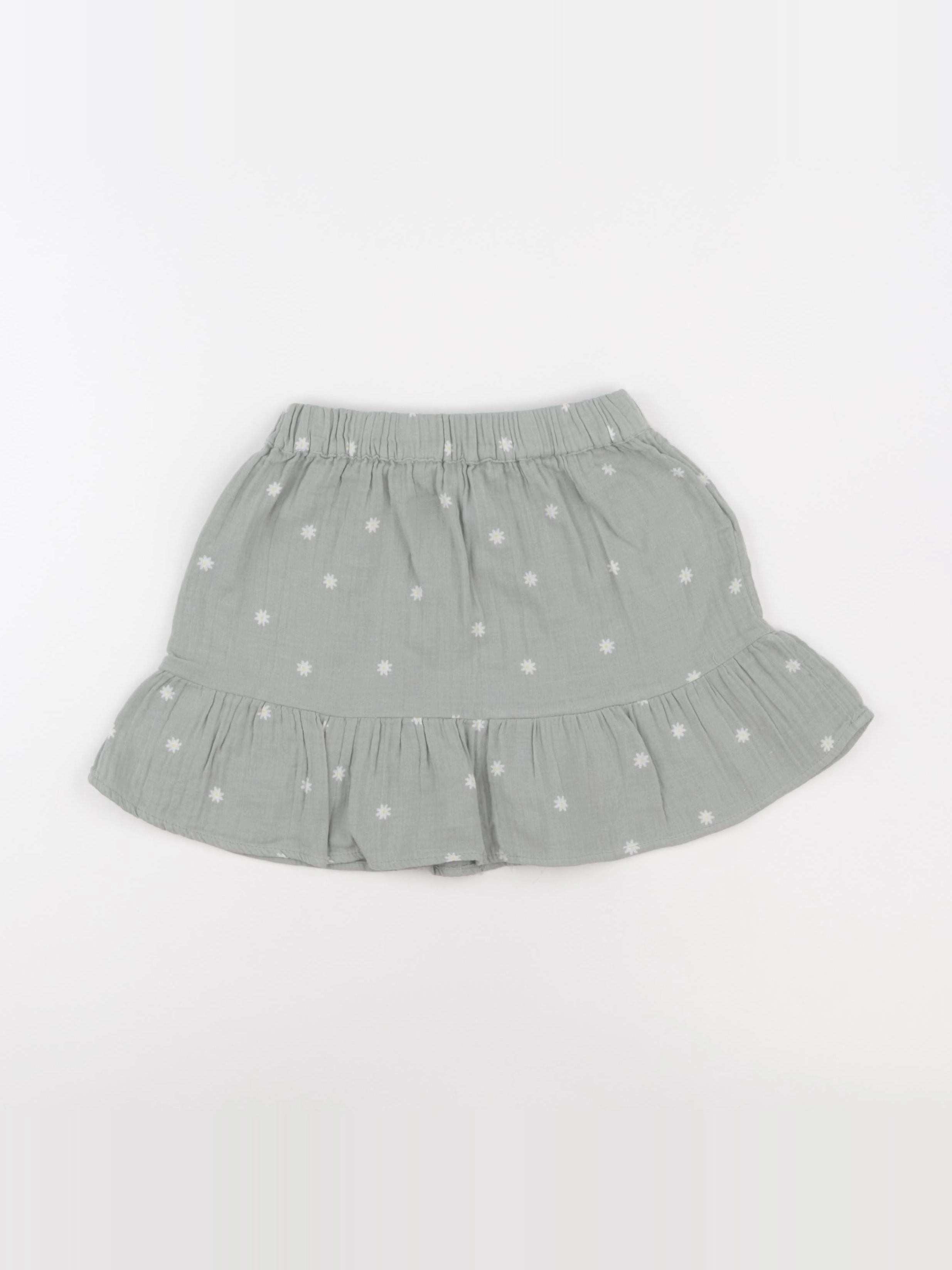 Vertbaudet - jupe vert - 7 ans