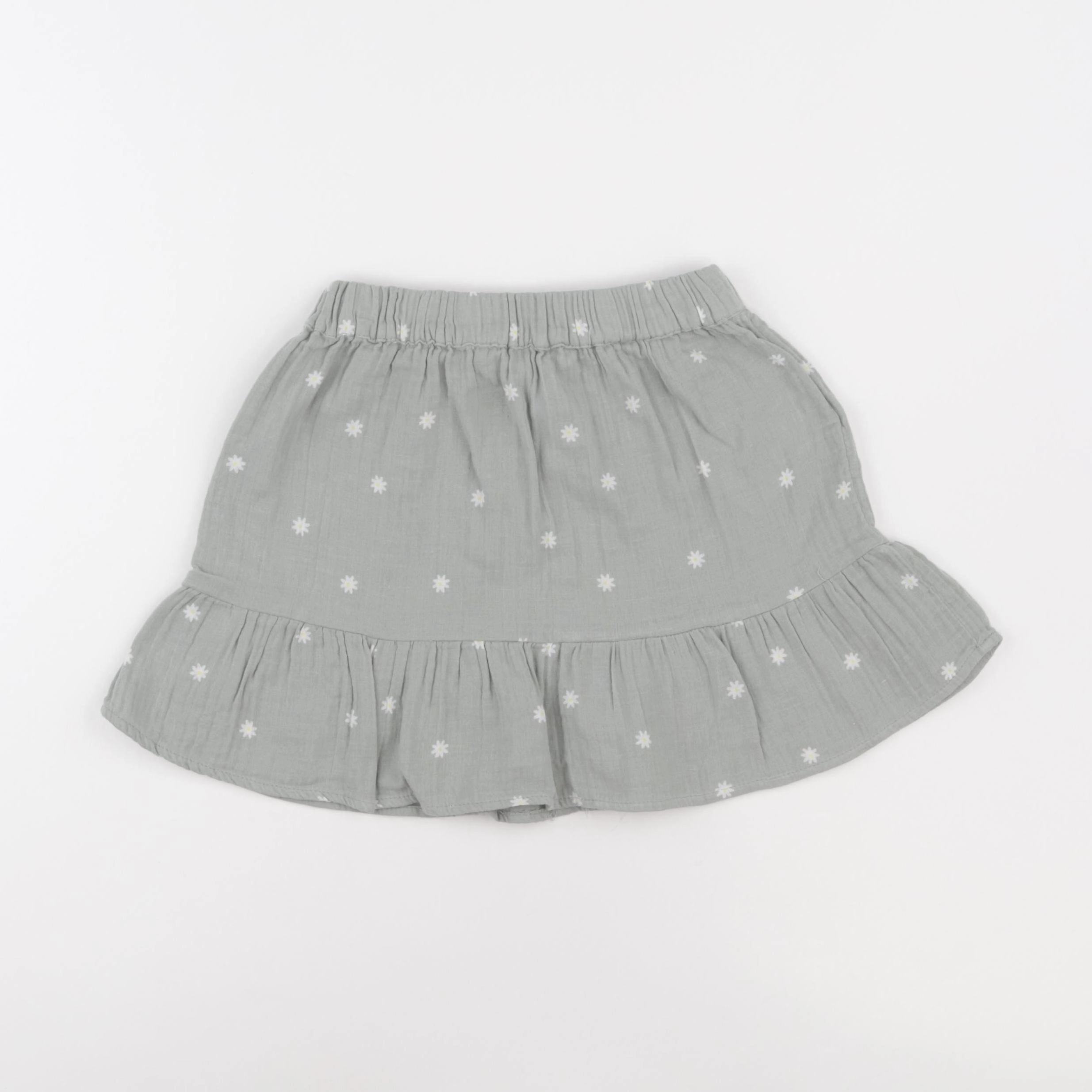 Vertbaudet - jupe vert - 7 ans
