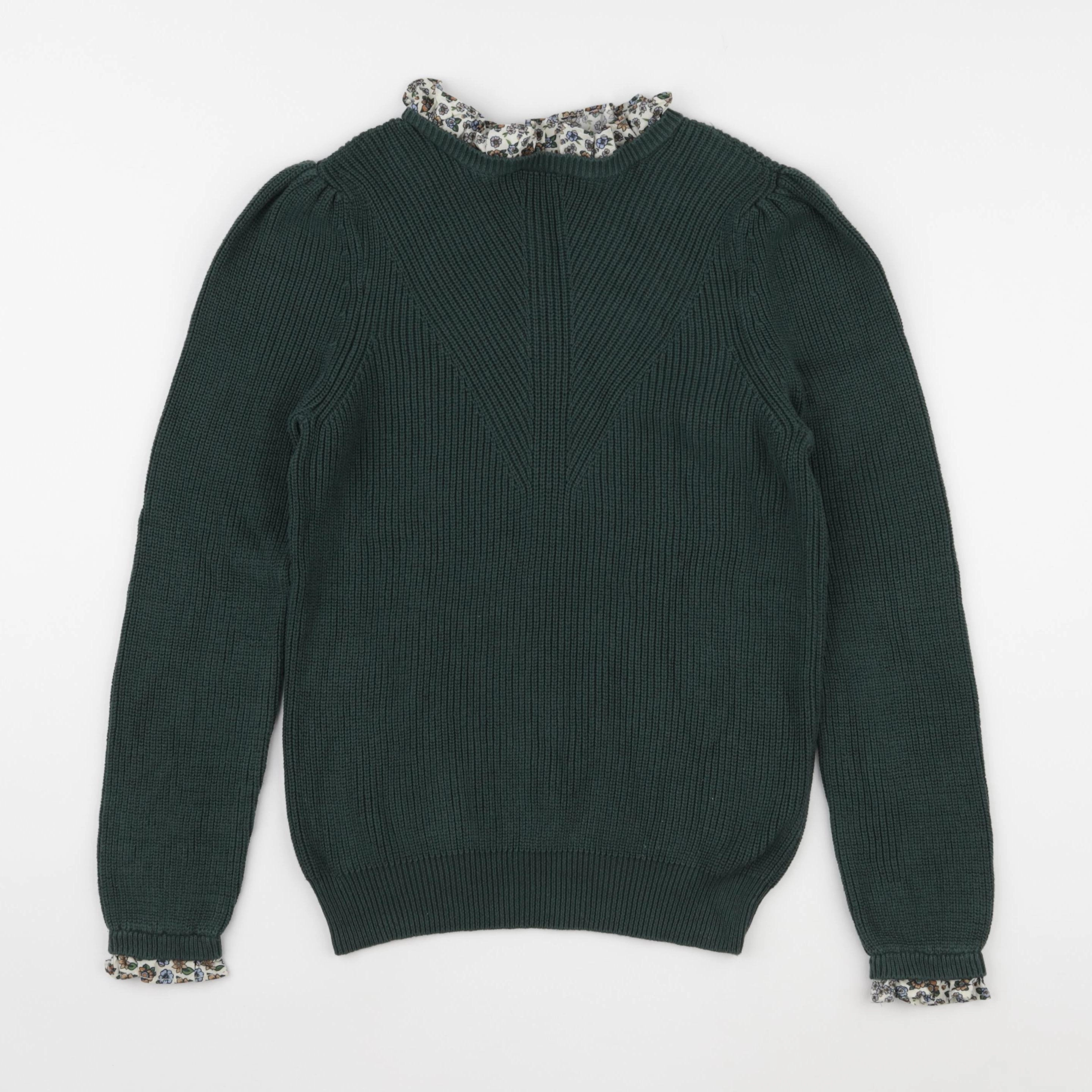Monoprix - pull vert - 12 ans