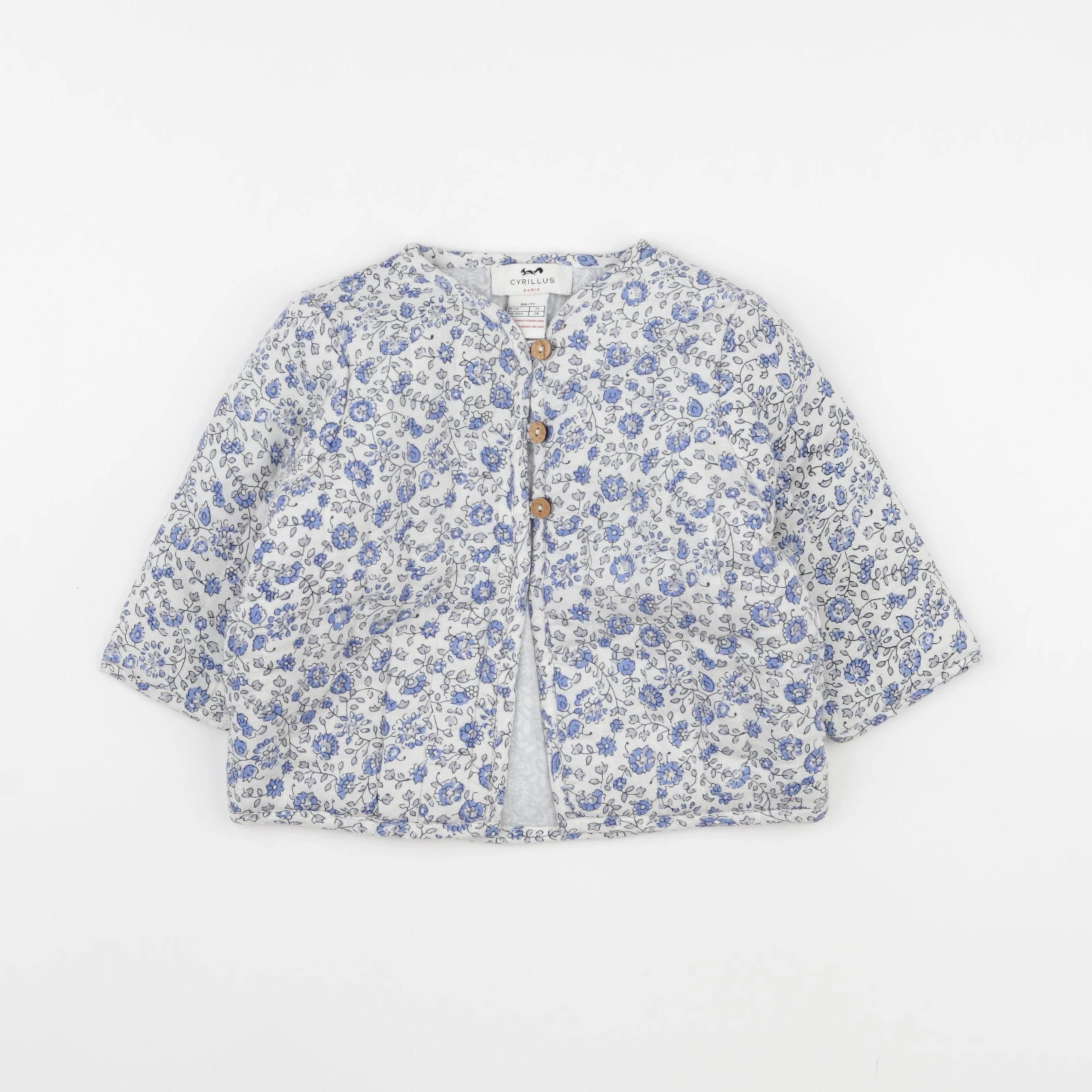 Cyrillus - veste multicolore - 9 mois