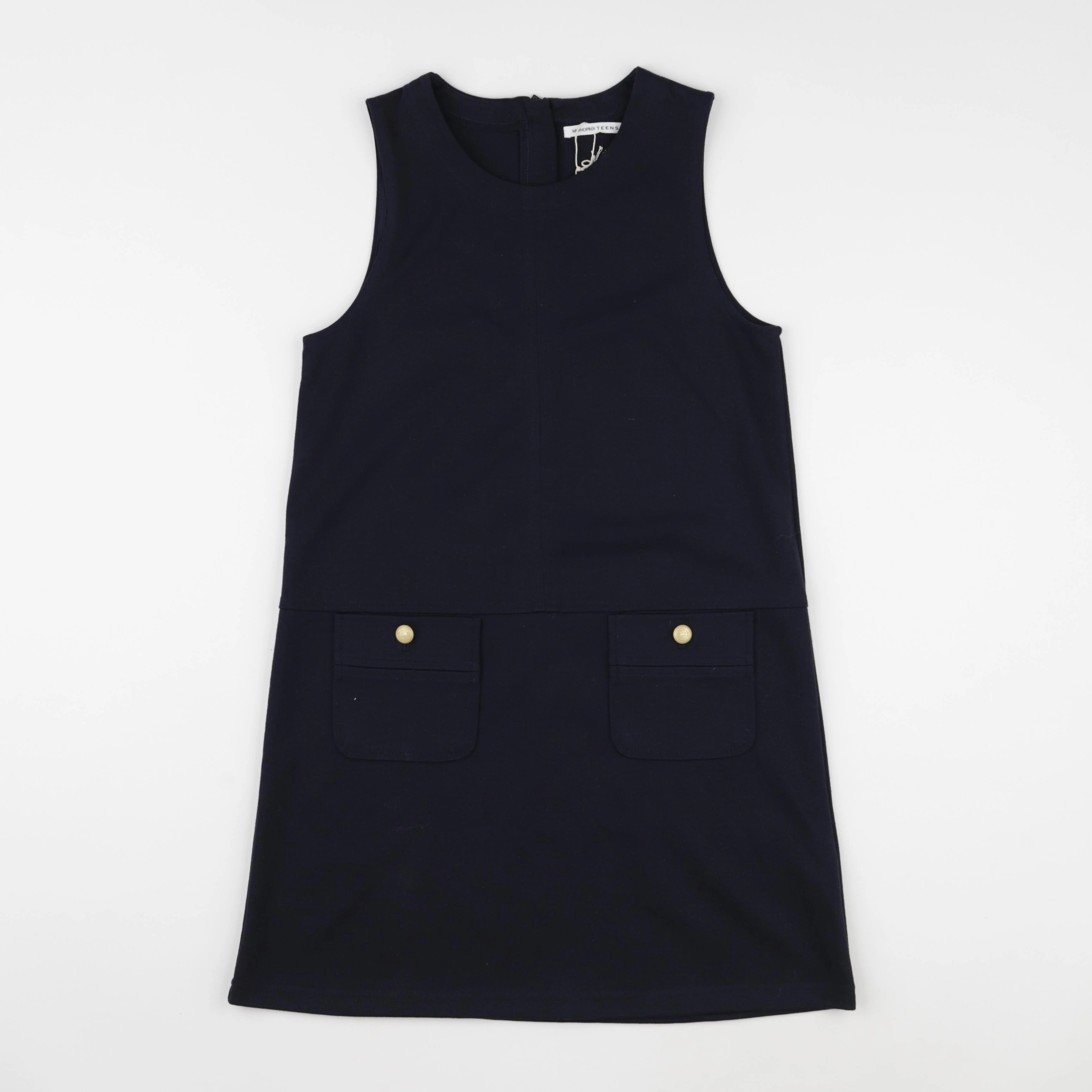 Monoprix - robe bleu - 12 ans