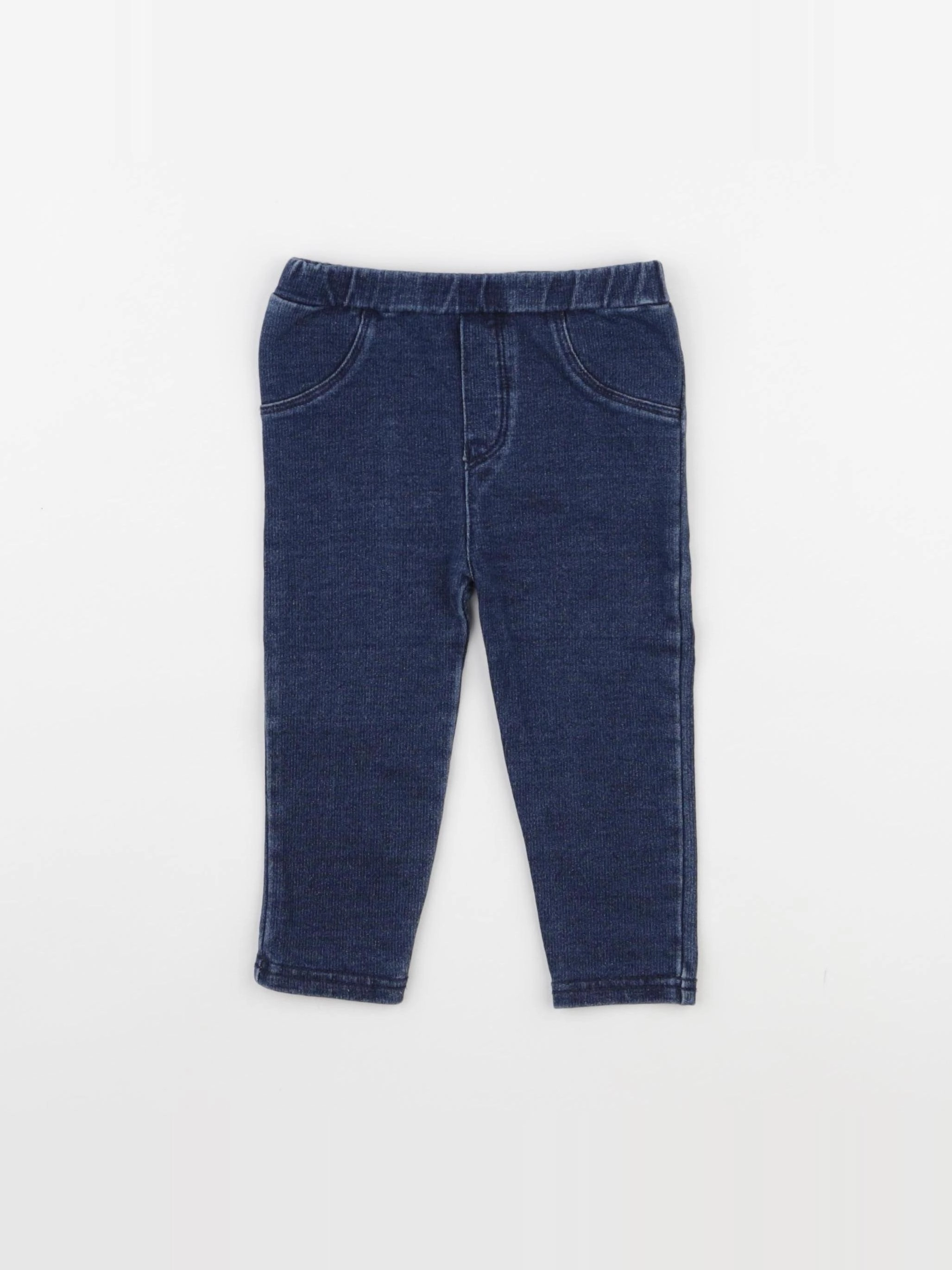 Boutchou - jegging bleu - 9 mois