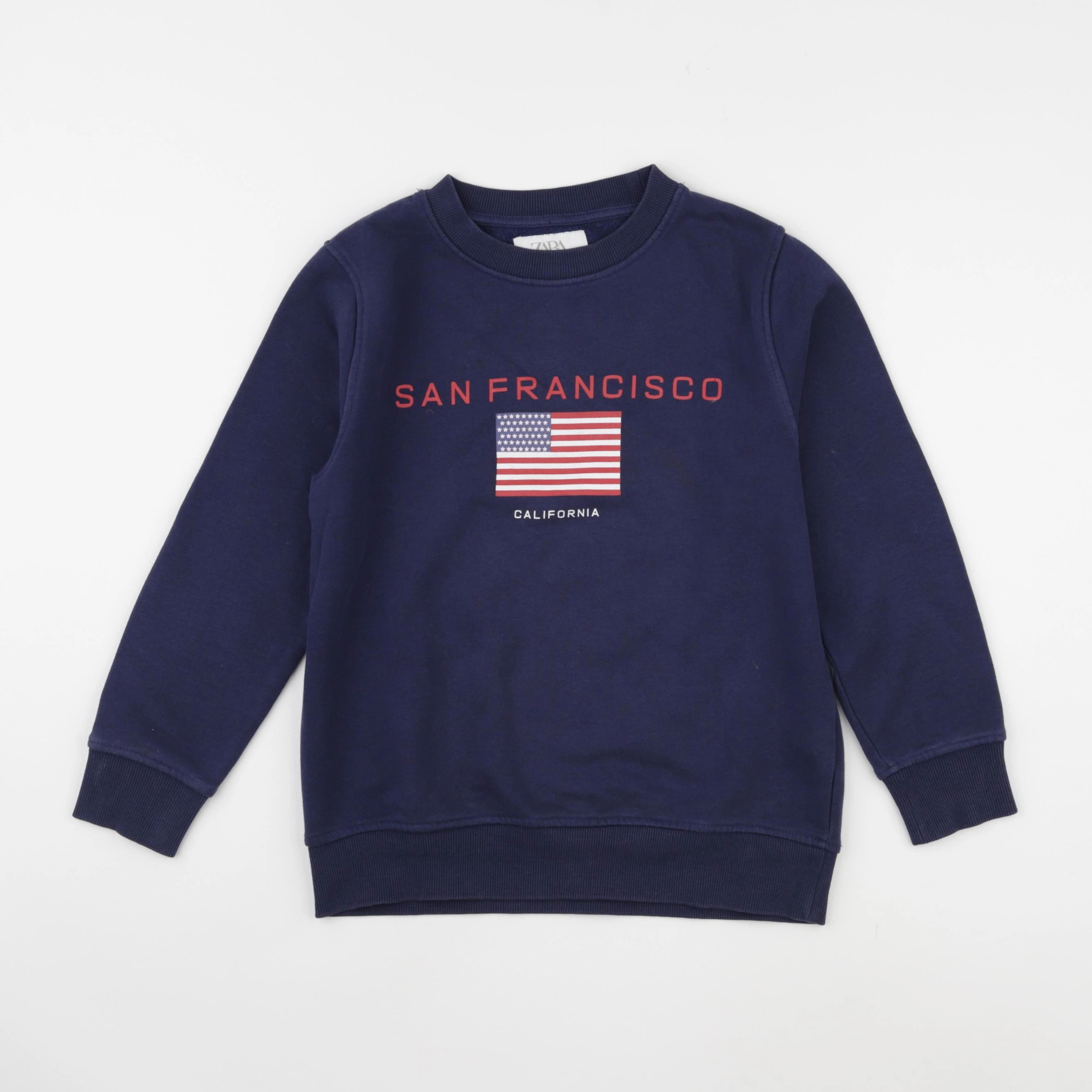 Zara - sweat bleu - 9 ans