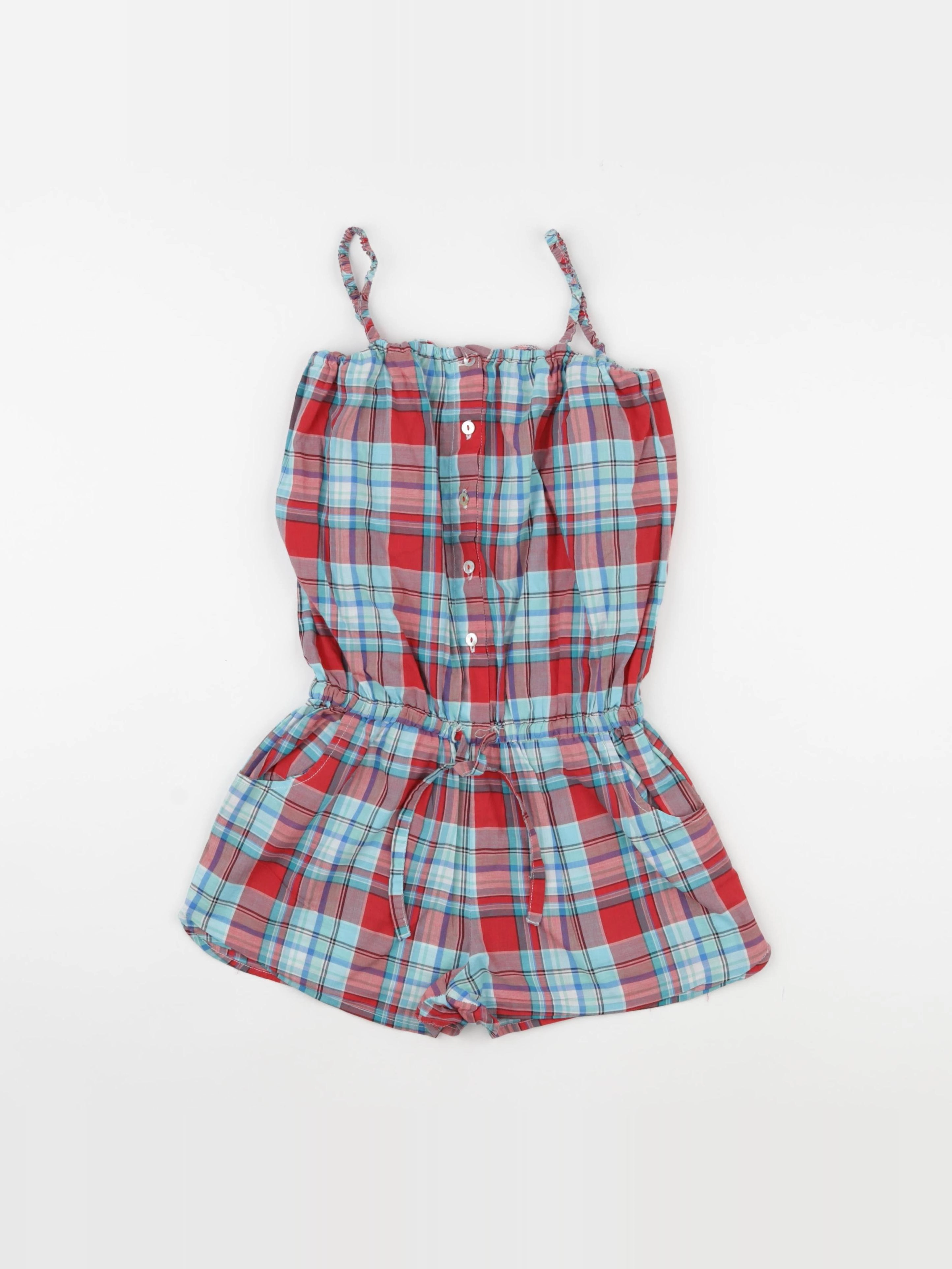 Rose et théo - combinaison bleu, rouge - 10 ans