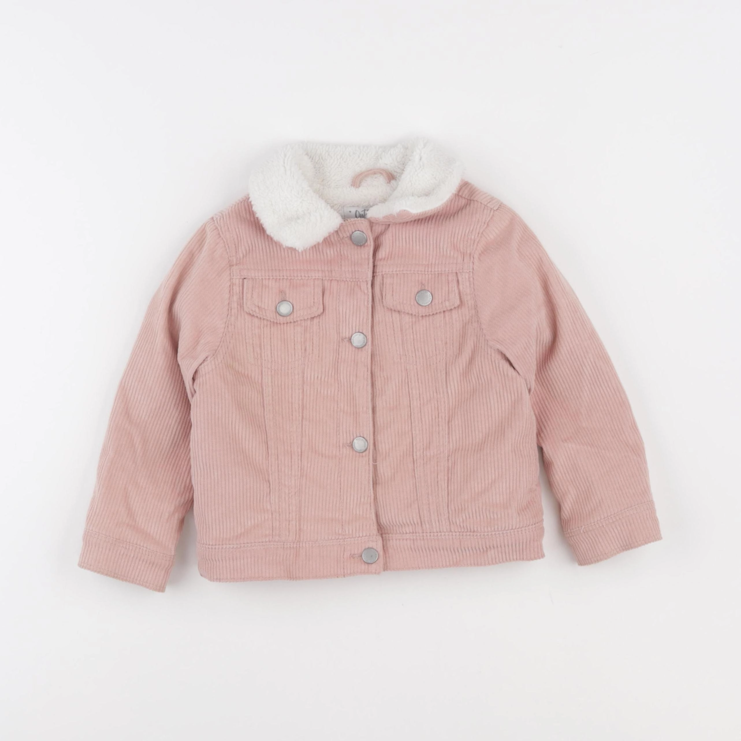 Vertbaudet - veste rose - 3 ans