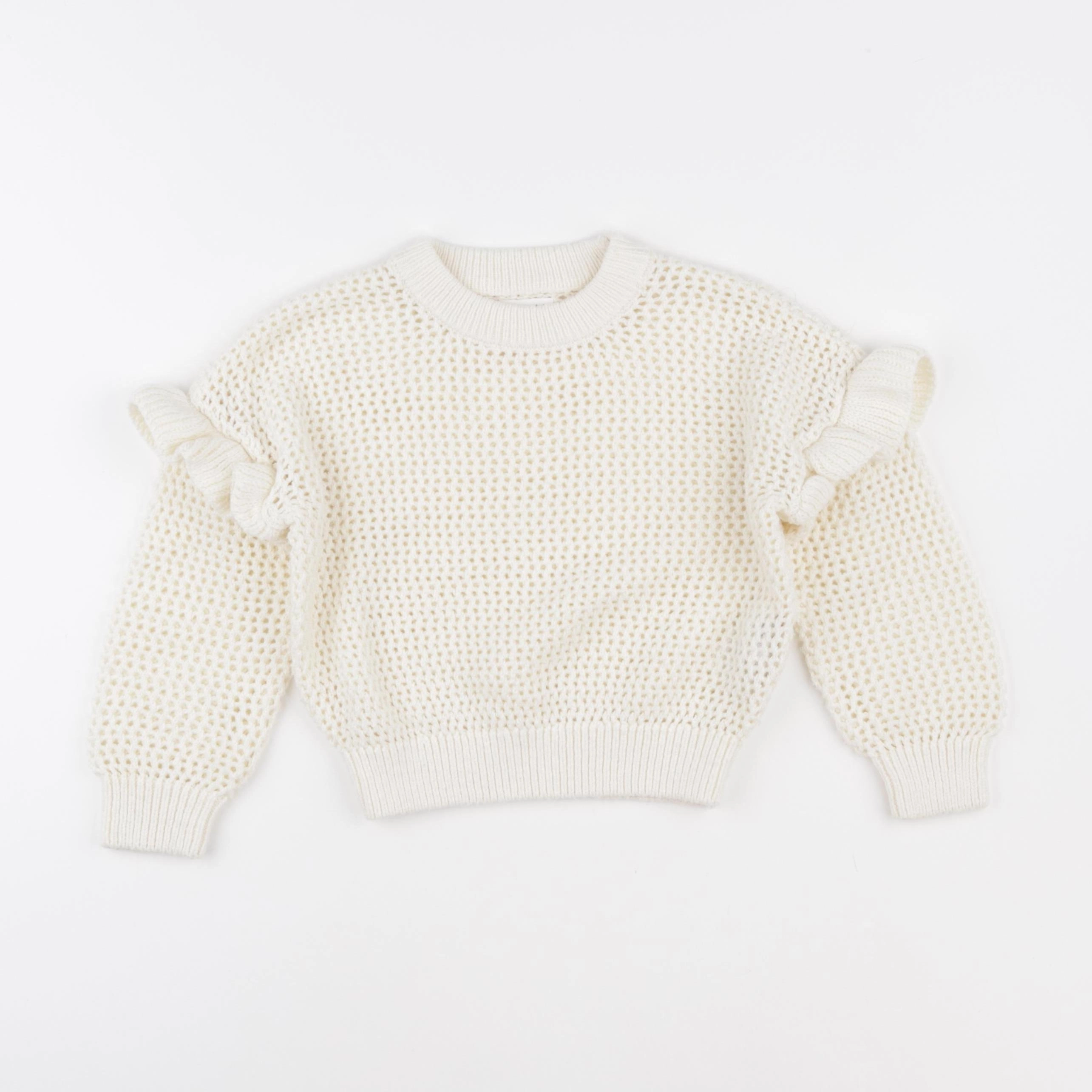 Vertbaudet - pull blanc - 3 ans
