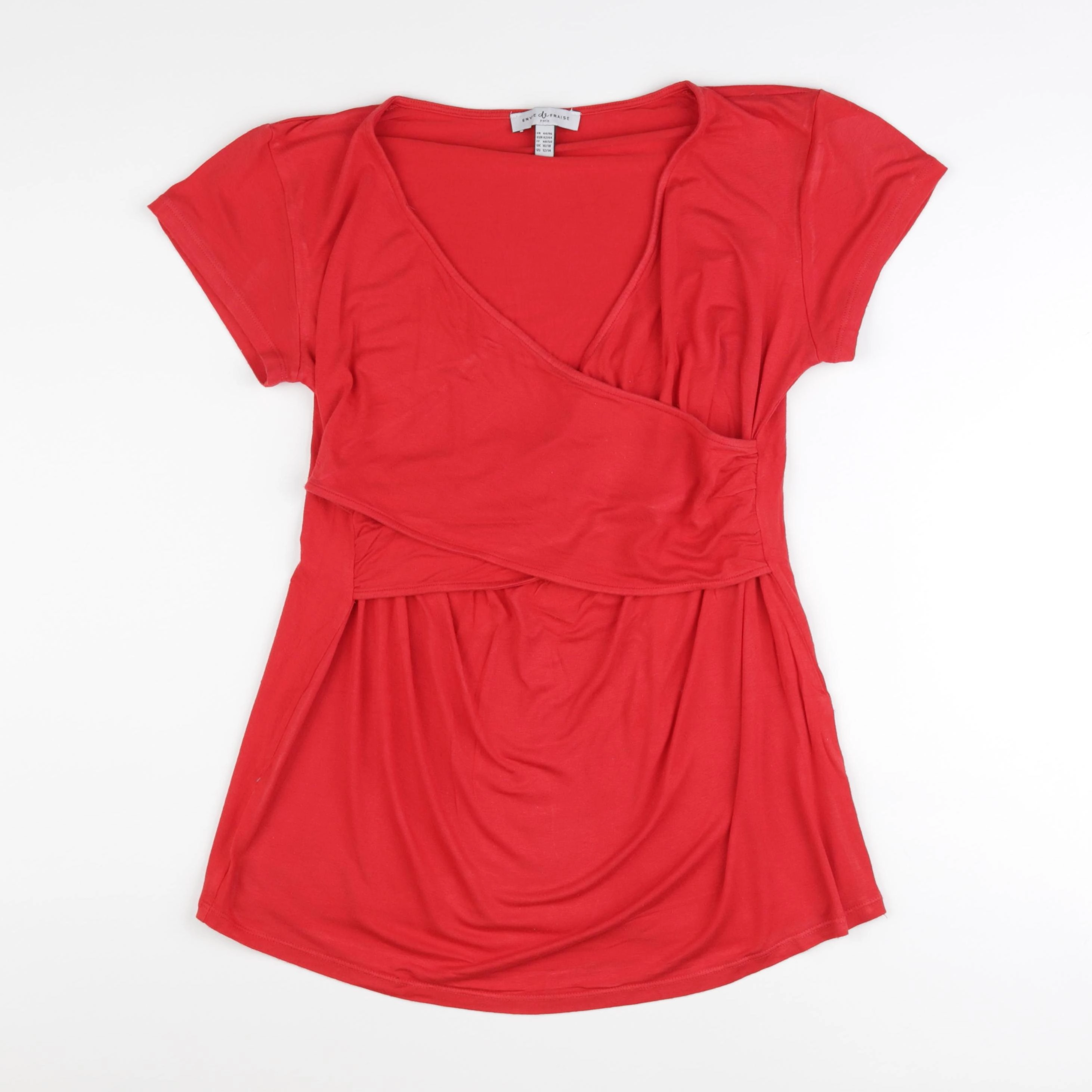 Envie de fraise - tee-shirt allaitement rouge - 44 à 46