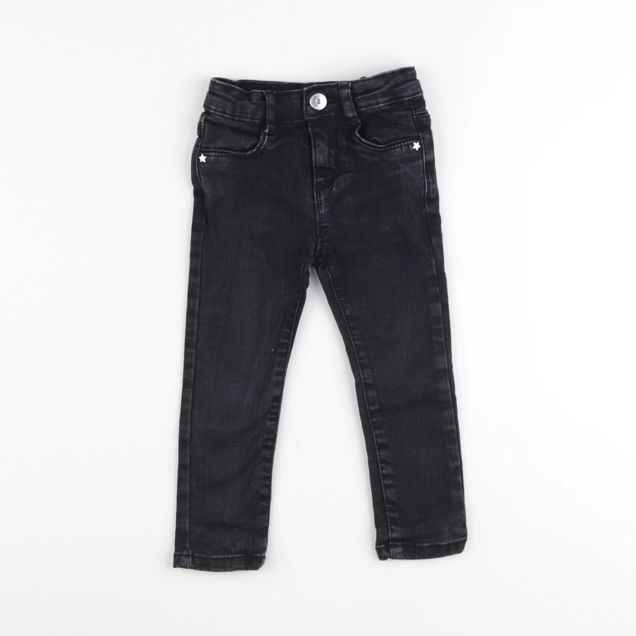 Vertbaudet - jean gris - 2 ans