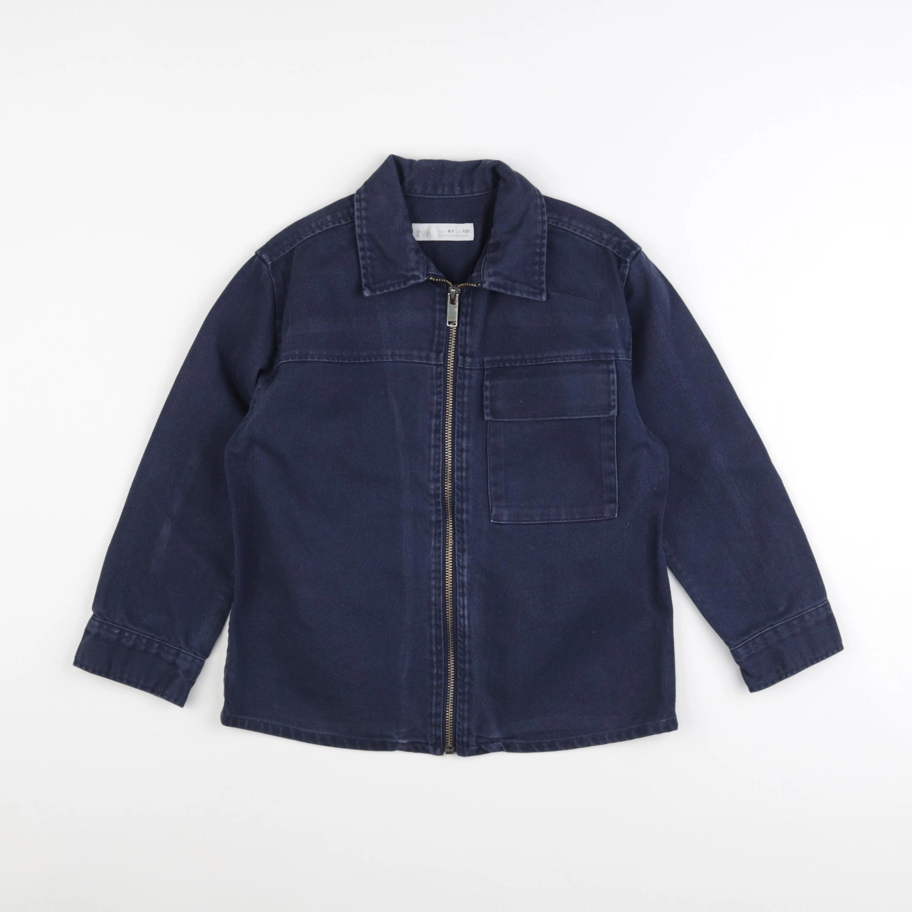 Zara - veste bleu - 6/7 ans