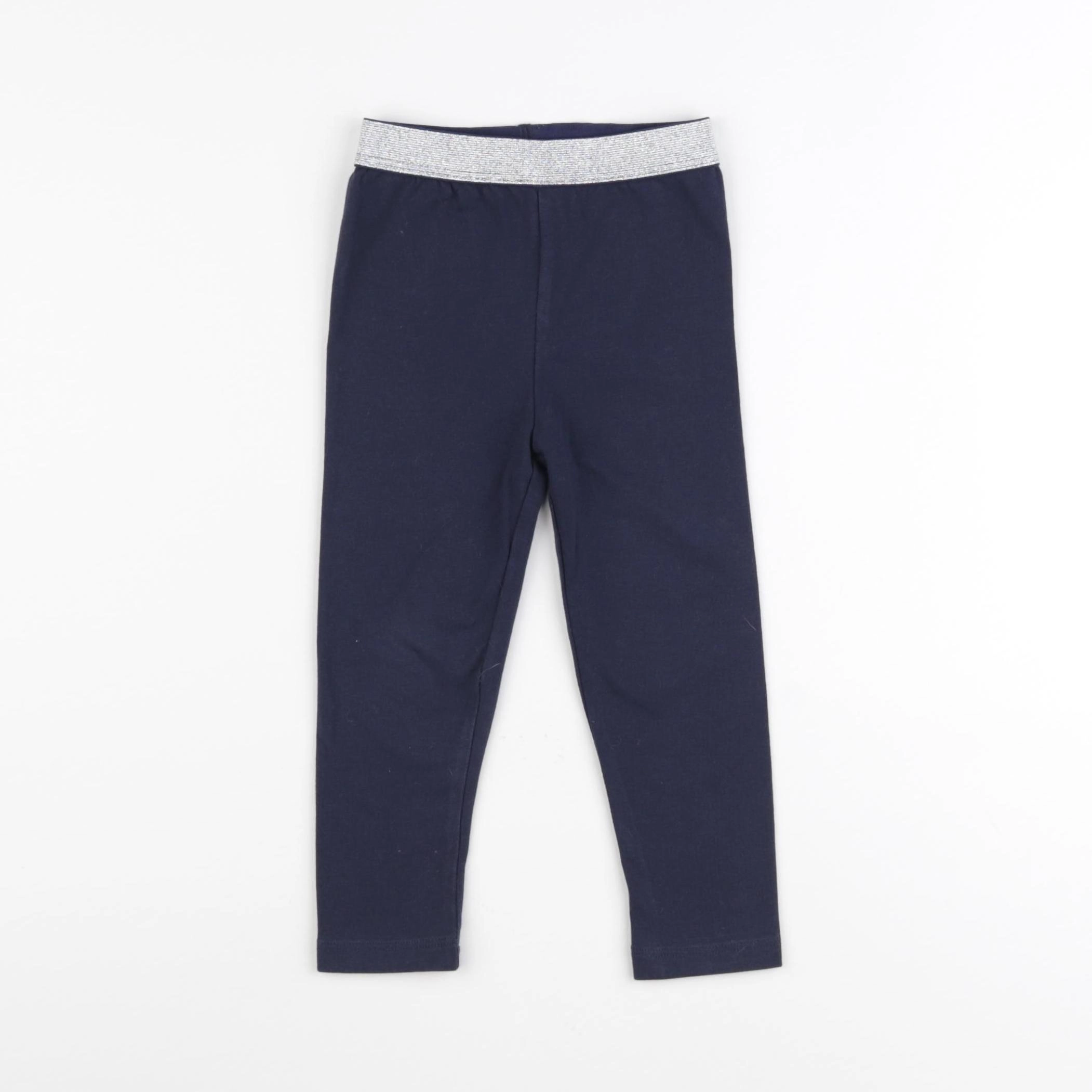 Vertbaudet - legging bleu - 2 ans
