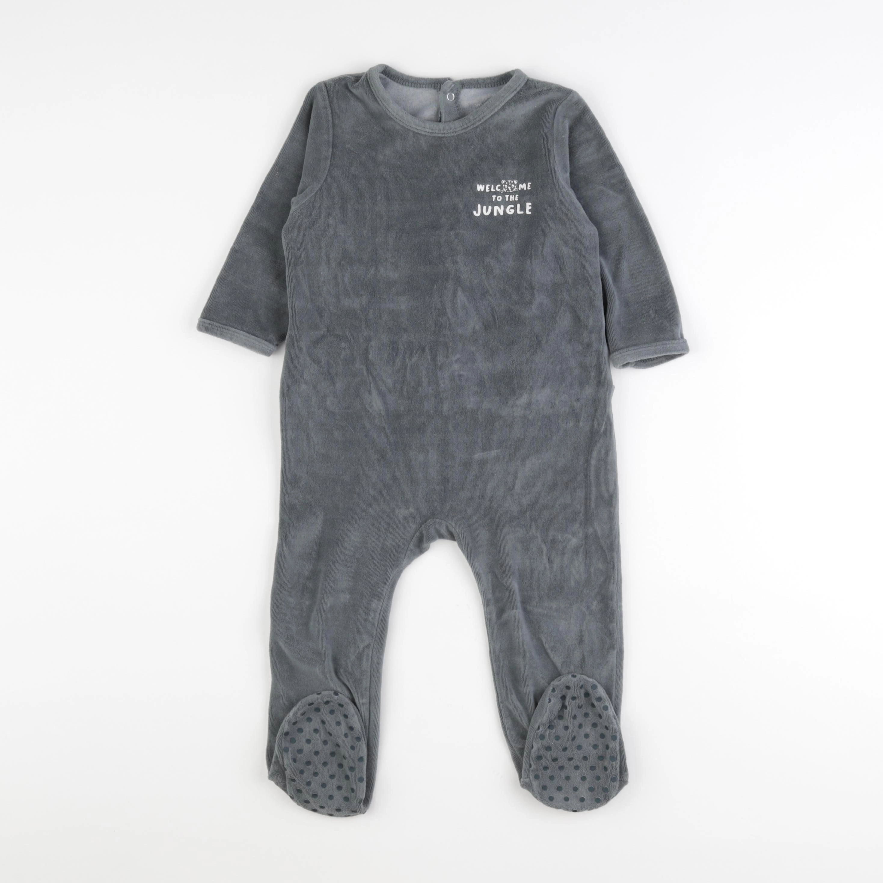 Vertbaudet - pyjama vert - 18 mois