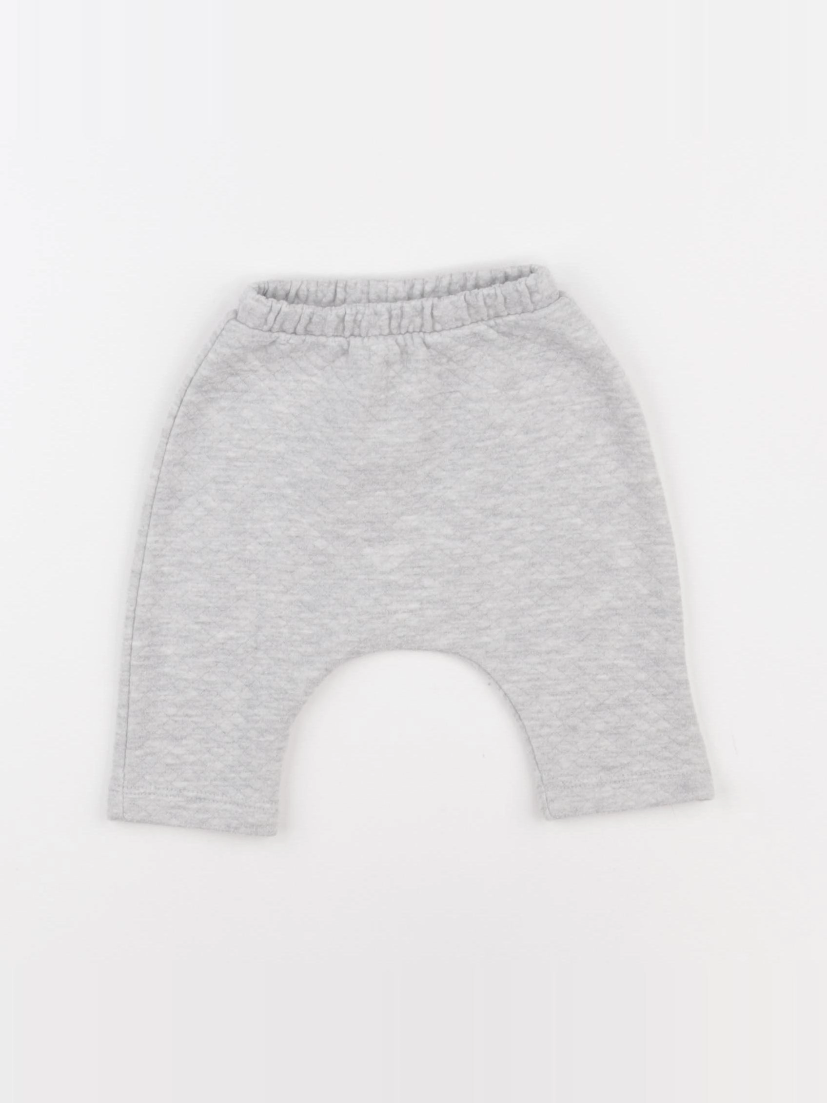 Vertbaudet - sarouel gris - 3 mois