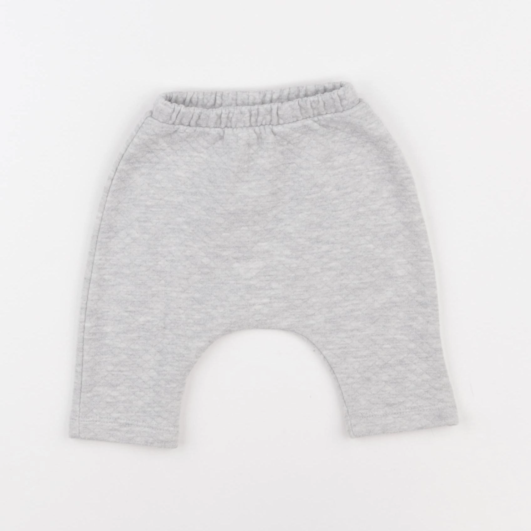 Vertbaudet - sarouel gris - 3 mois