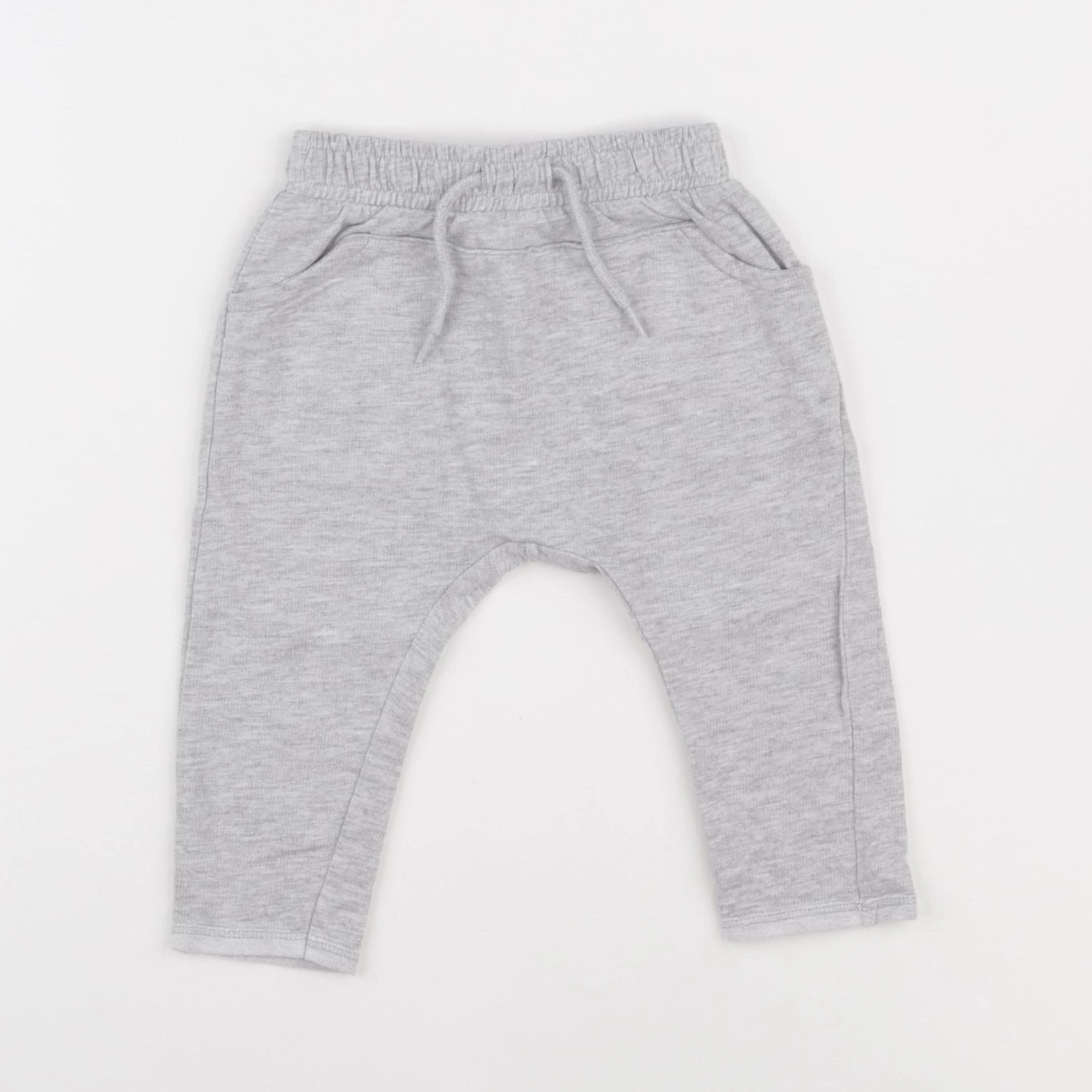 Vertbaudet - jogging gris - 9 mois