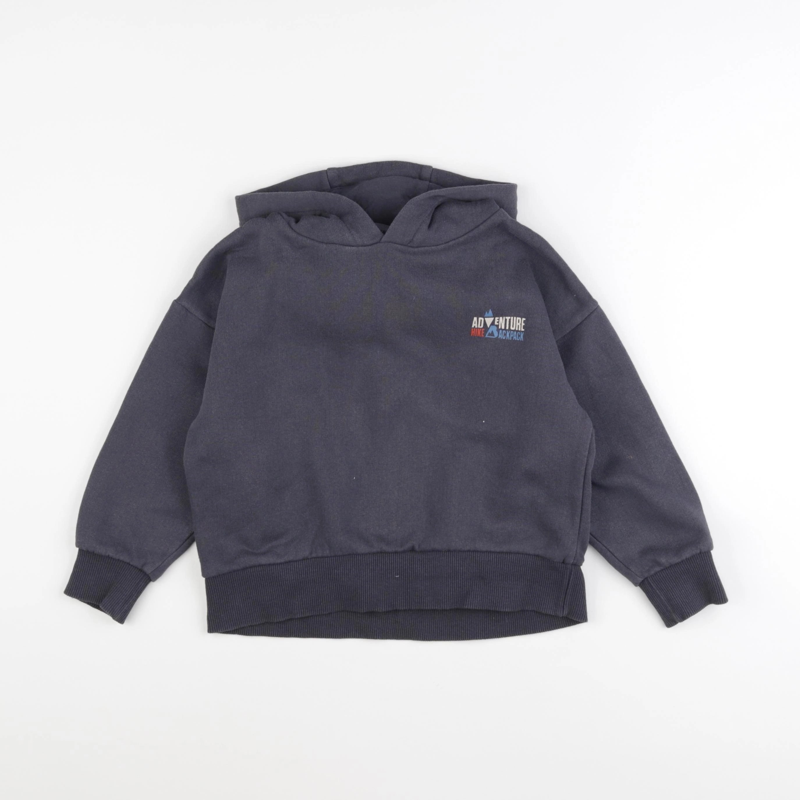 Vertbaudet - sweat gris - 6 ans