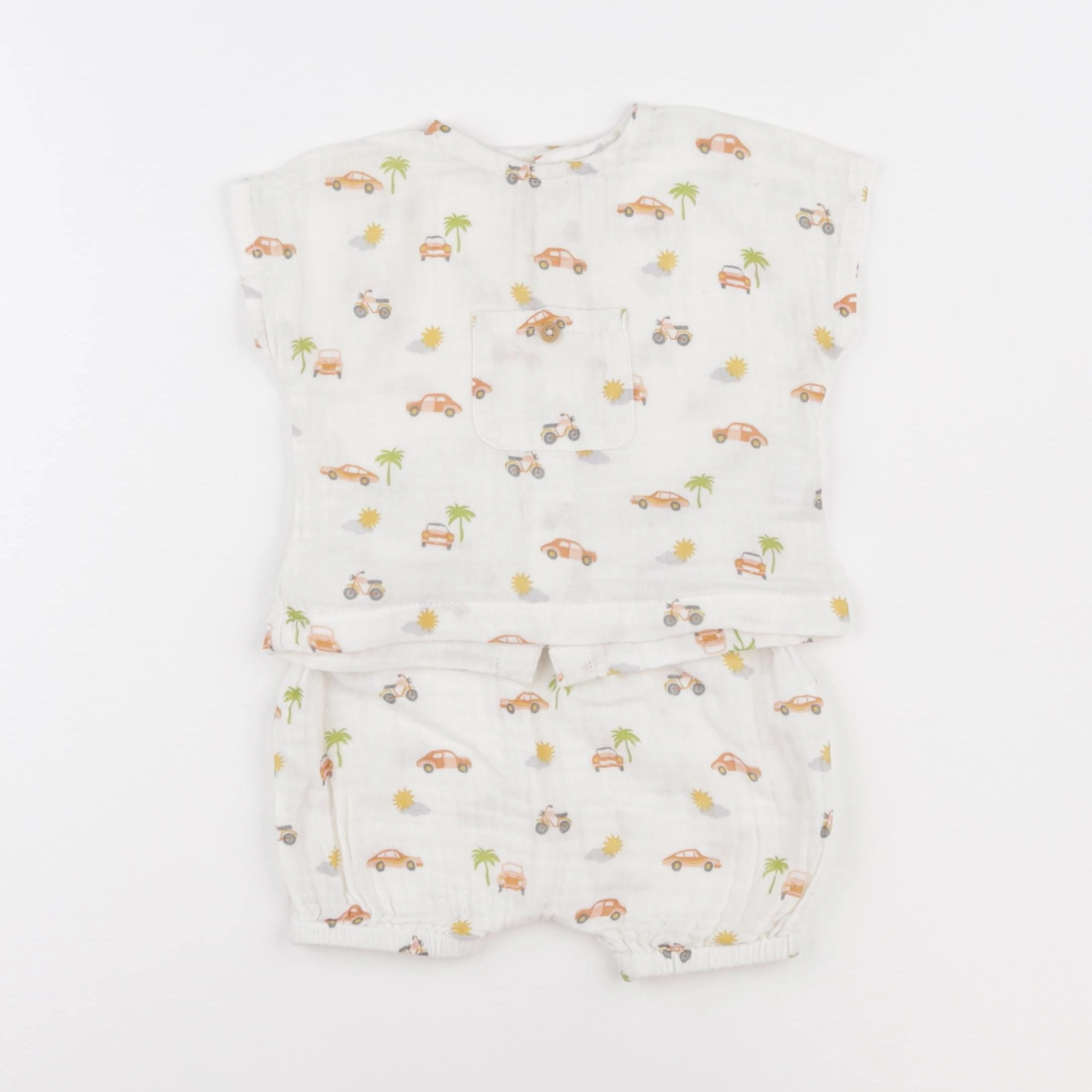 Boutchou - ensemble multicolore - 6 mois