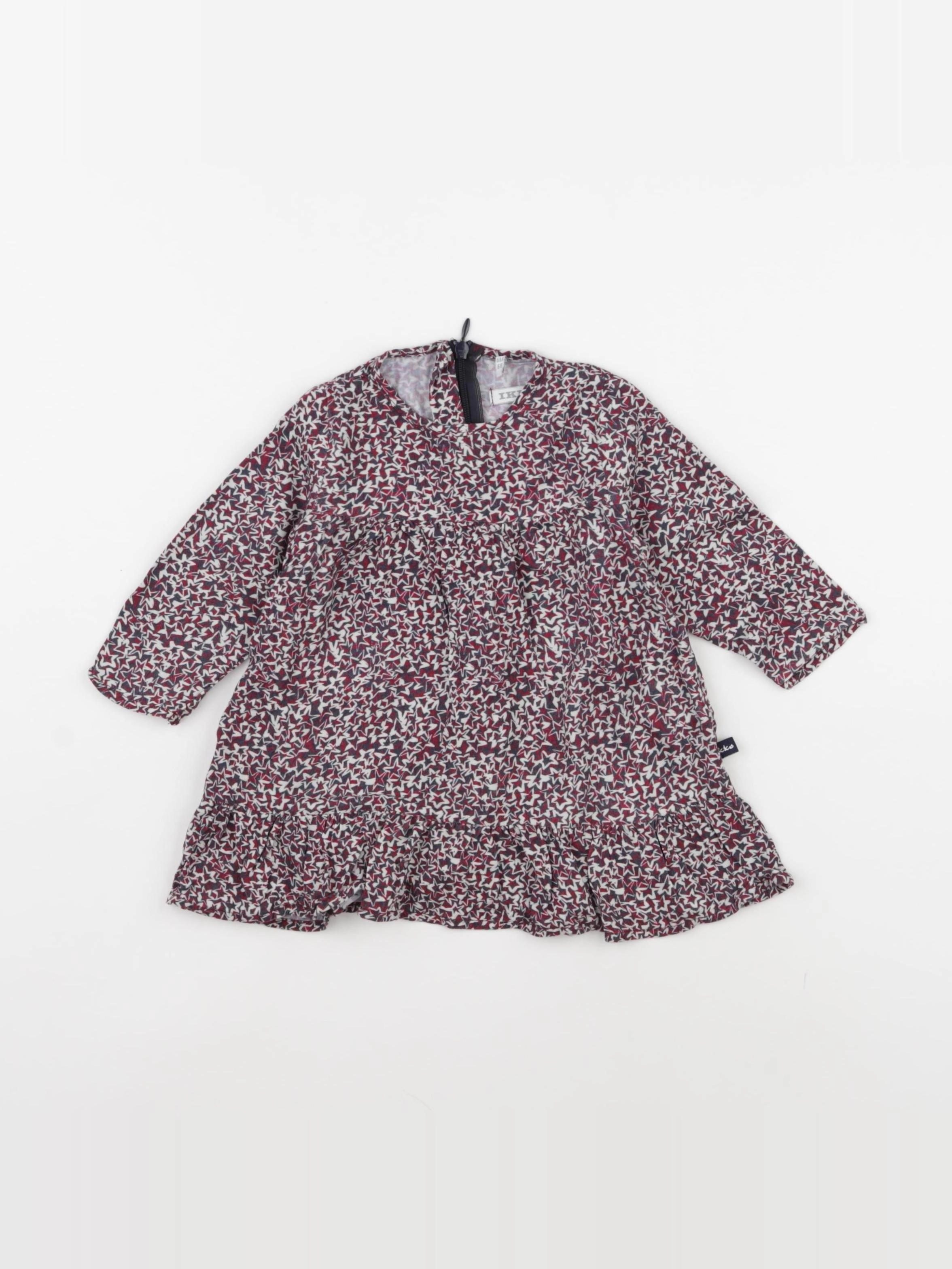 IKKS - robe rouge - 6 mois