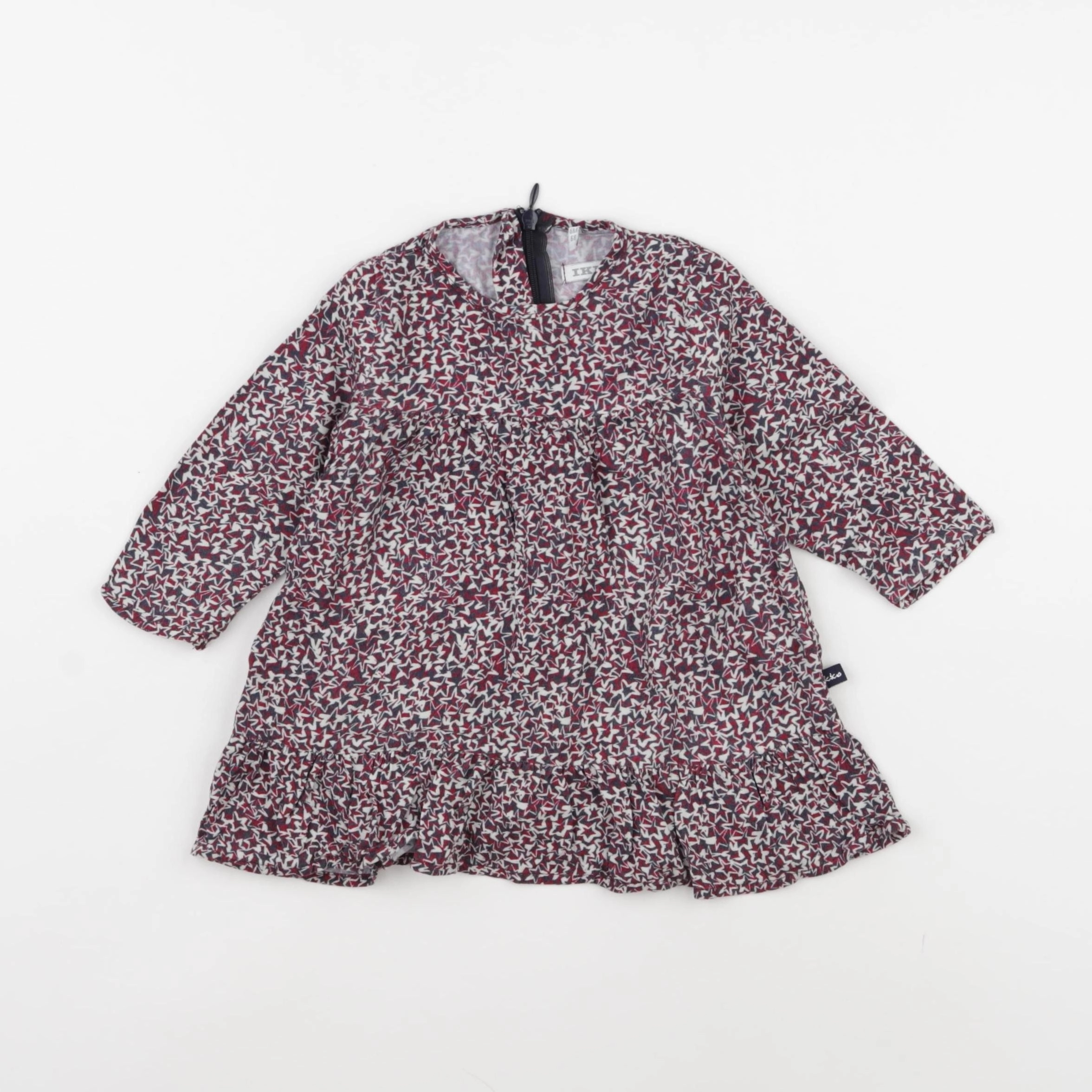 IKKS - robe rouge - 6 mois