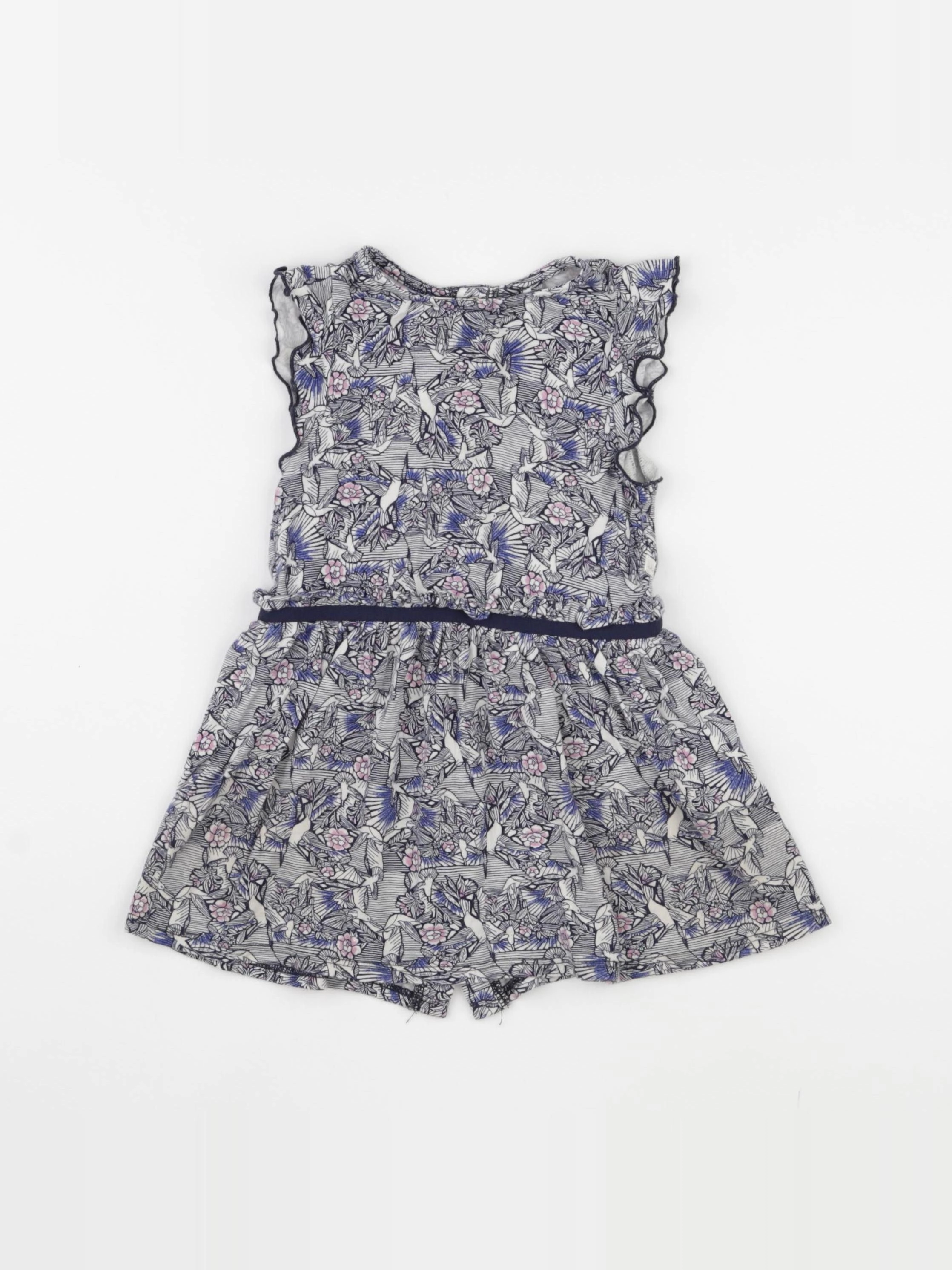 IKKS - robe bleu - 18 mois