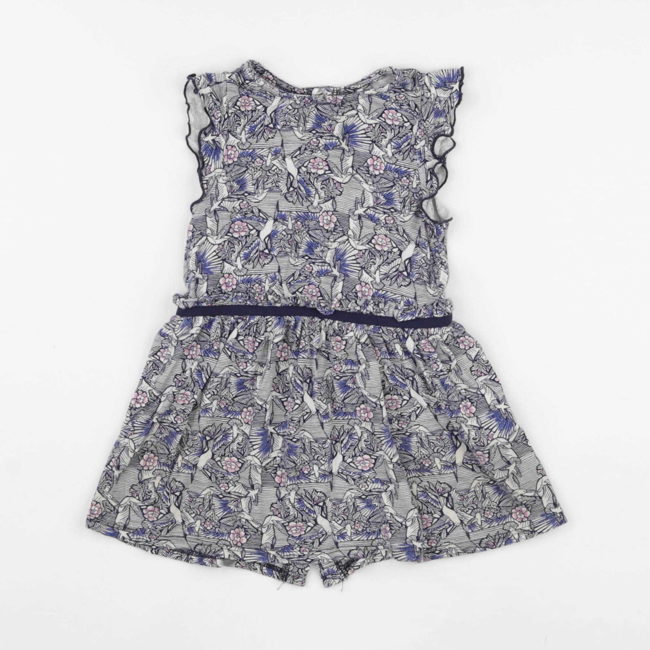 IKKS - robe bleu - 18 mois