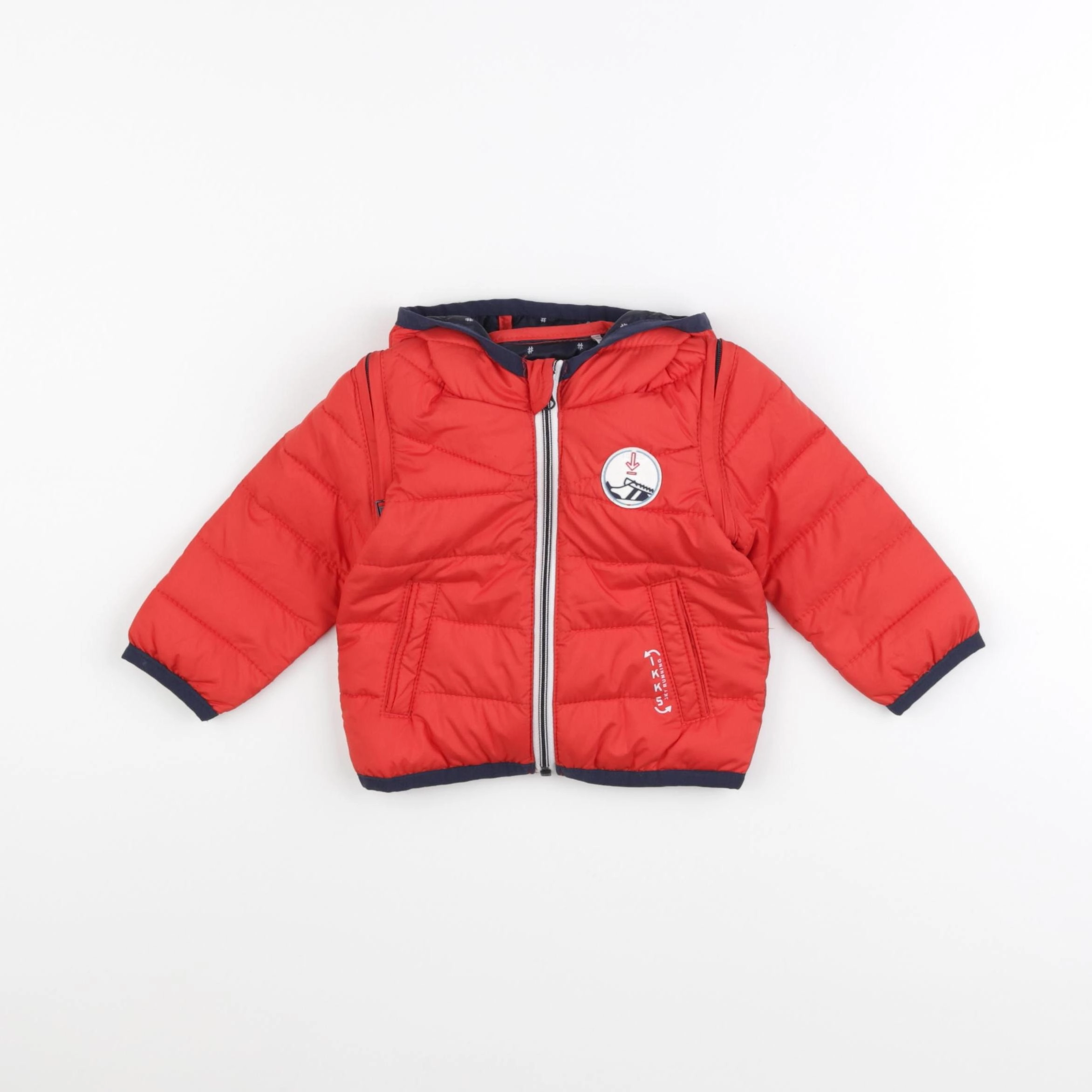 IKKS - doudoune rouge - 3 mois