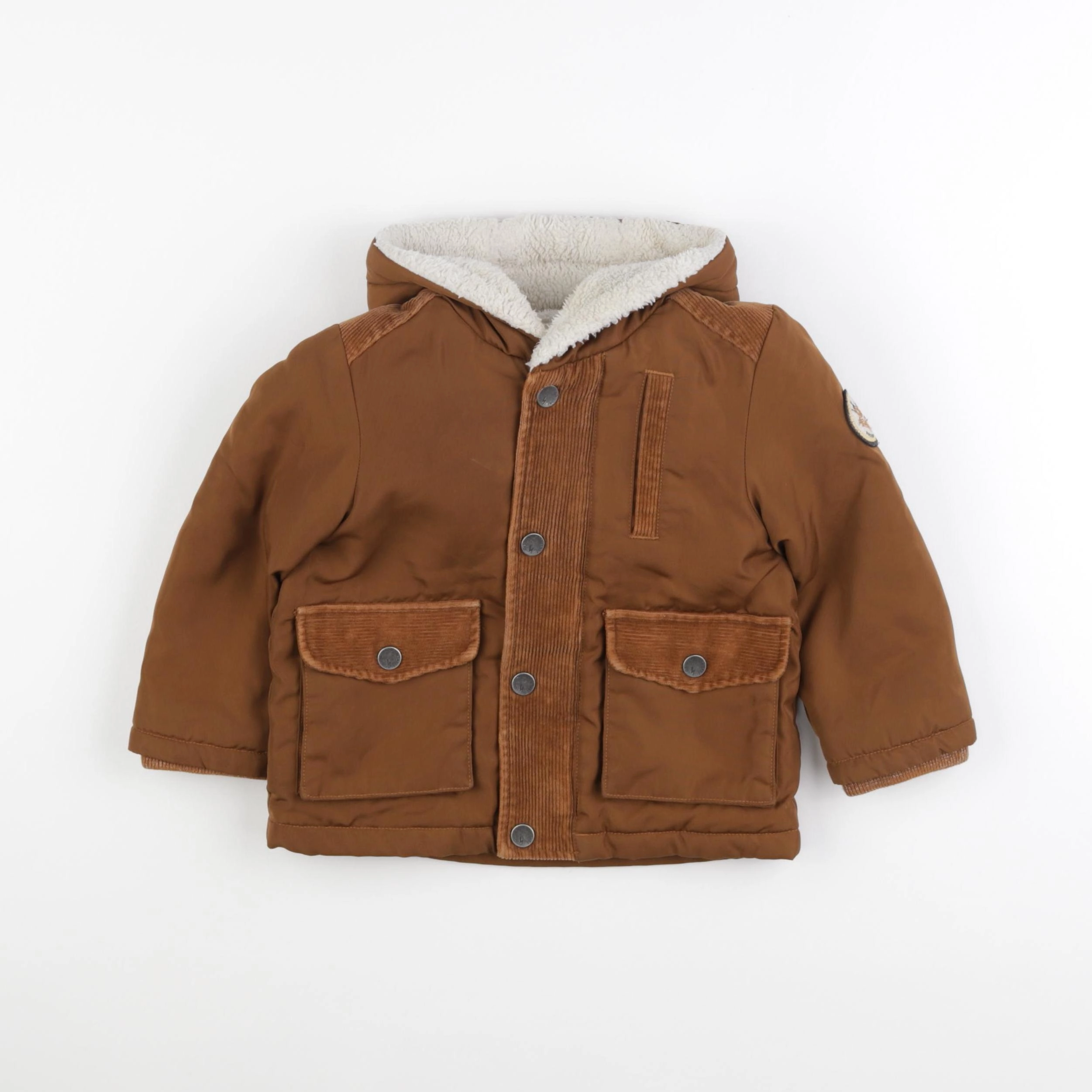 IKKS - doudoune marron - 2 ans