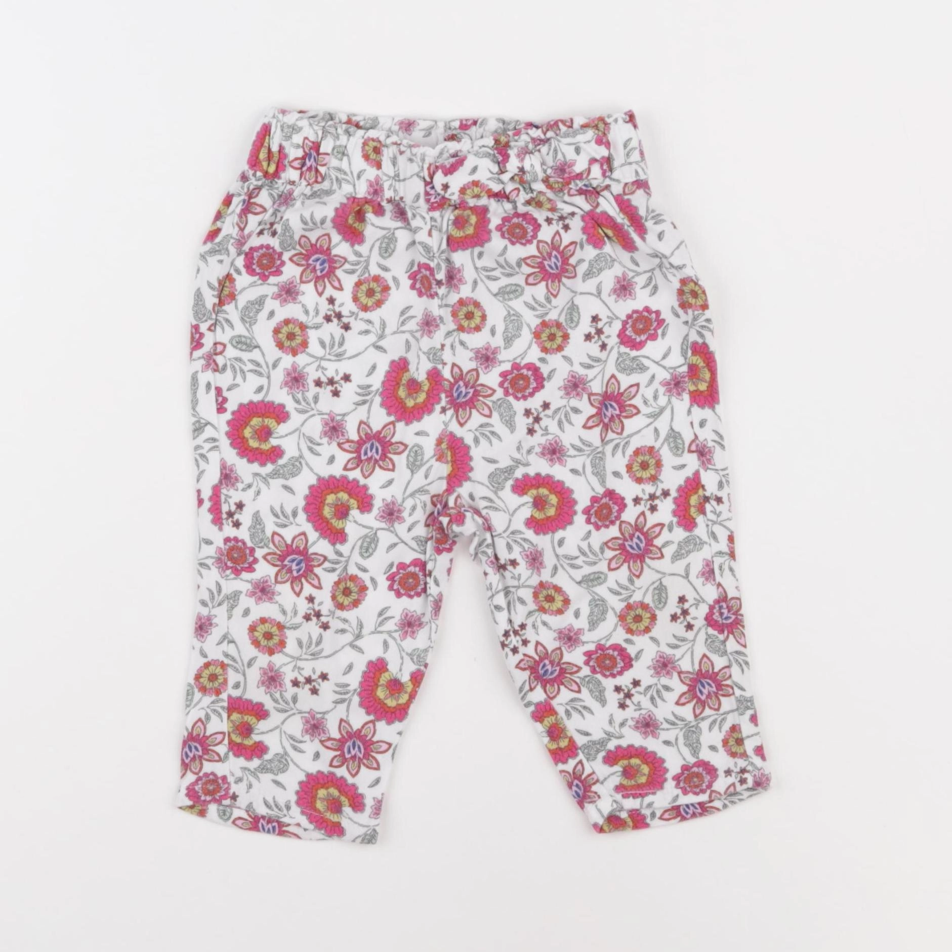Vertbaudet - pantalon multicolore - 9 mois