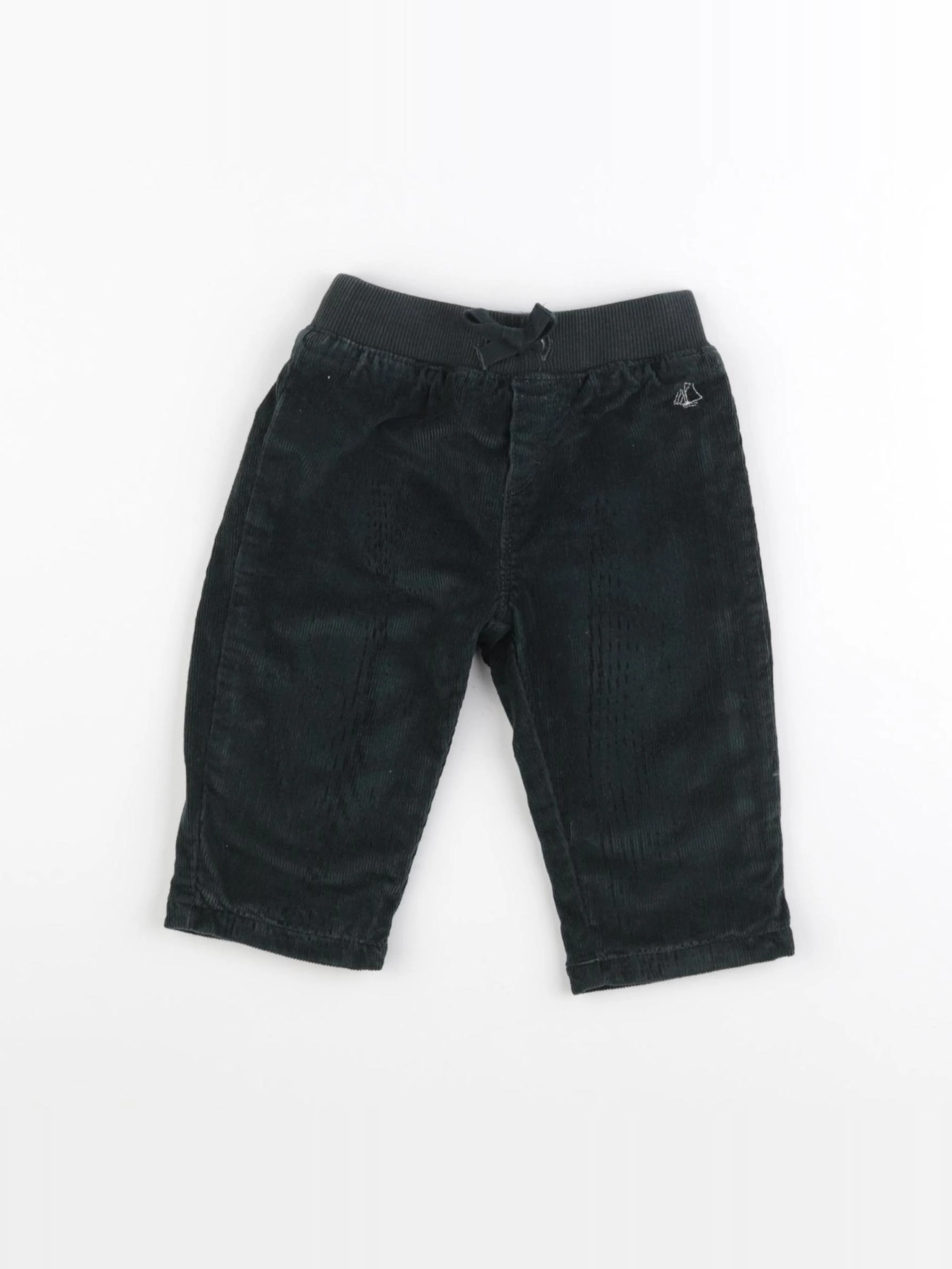 Petit Bateau - pantalon vert - 6 mois