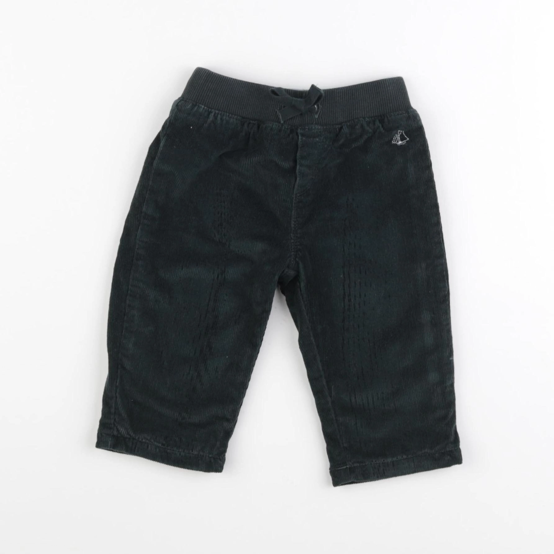 Petit Bateau - pantalon vert - 6 mois