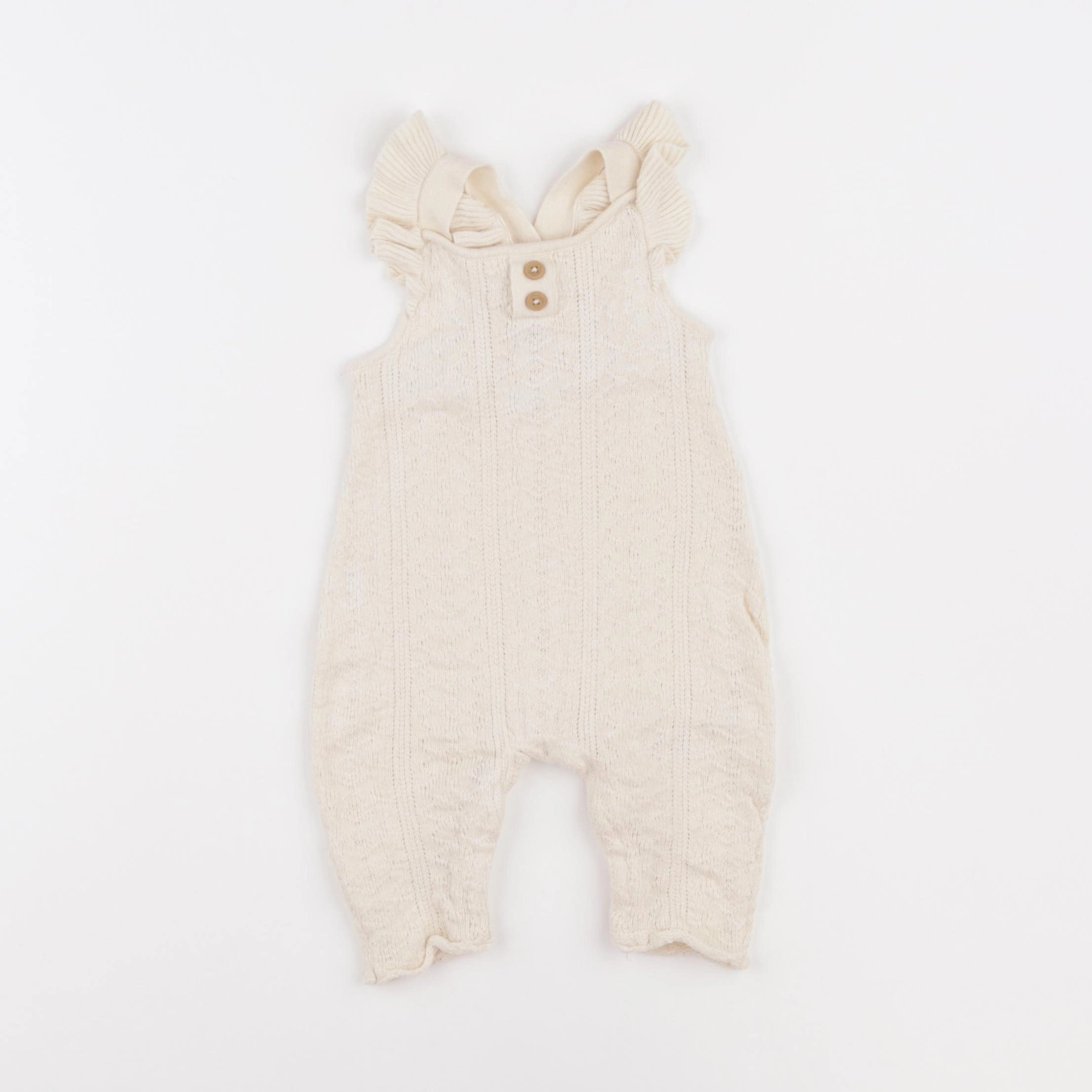 Vertbaudet - combinaison beige - 3 mois à 3 ans