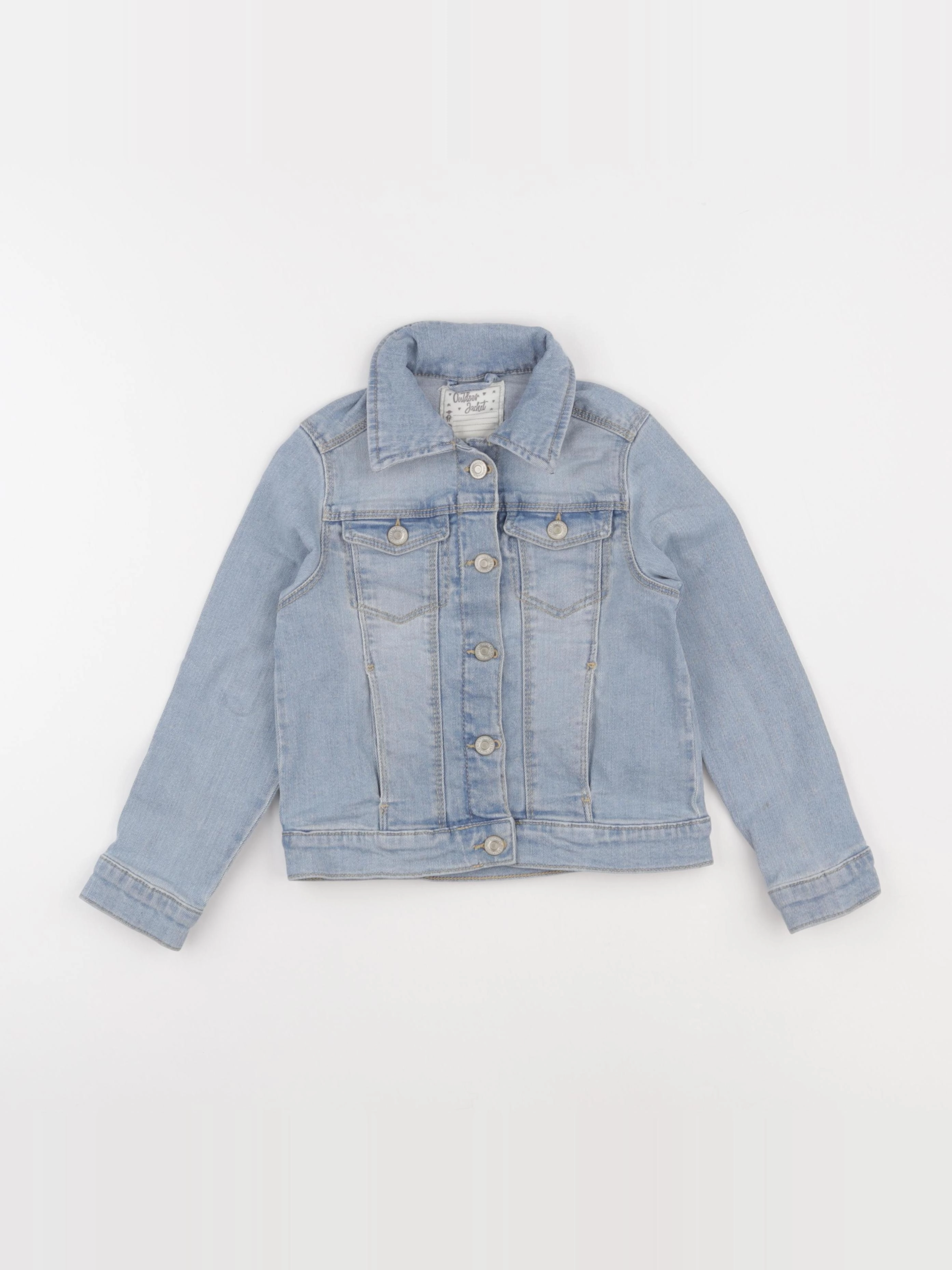 Vertbaudet - veste bleu - 6 ans