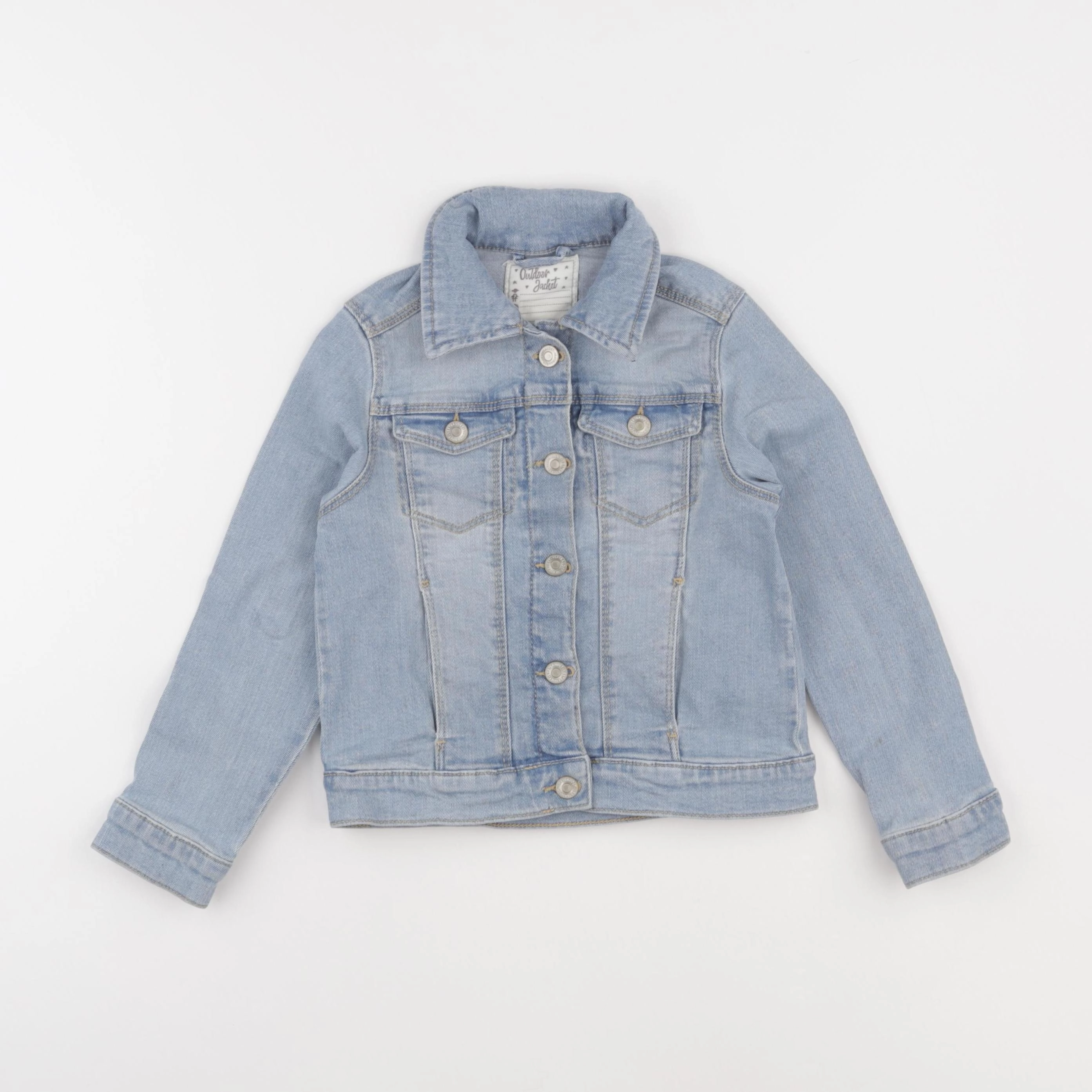 Vertbaudet - veste bleu - 6 ans