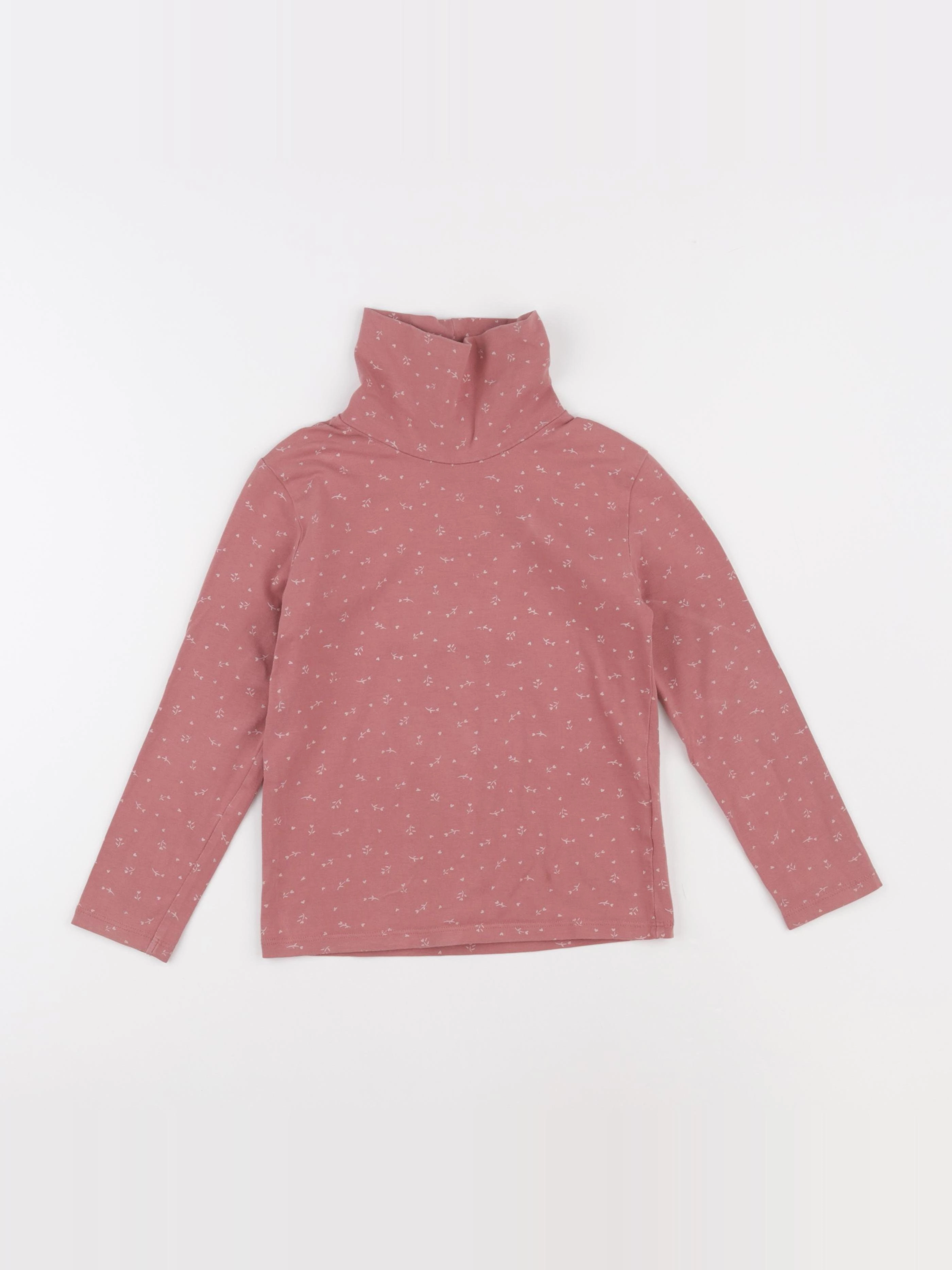 Vertbaudet - sous-pull rose - 6 ans