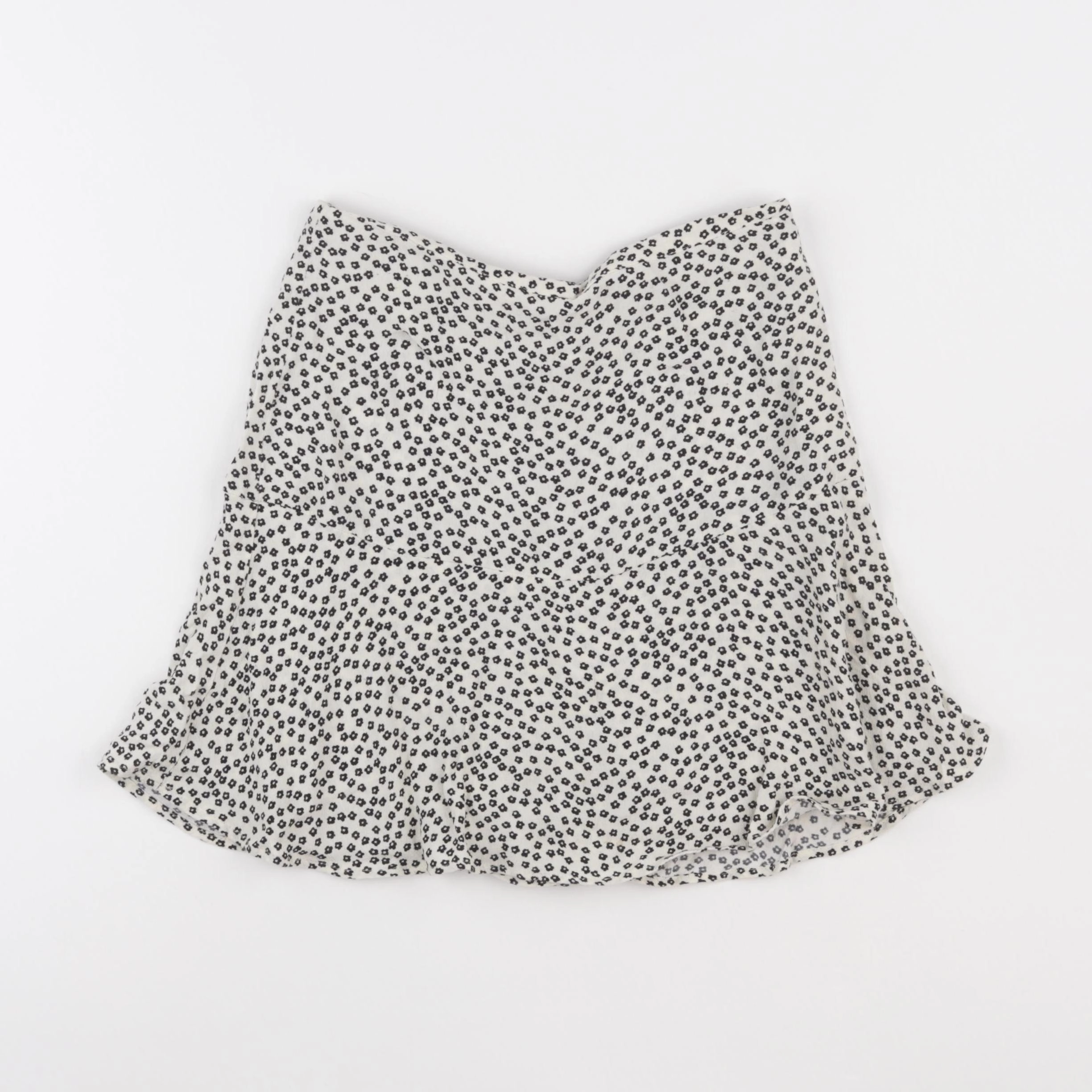 Zara - jupe blanc, noir - 13/14 ans