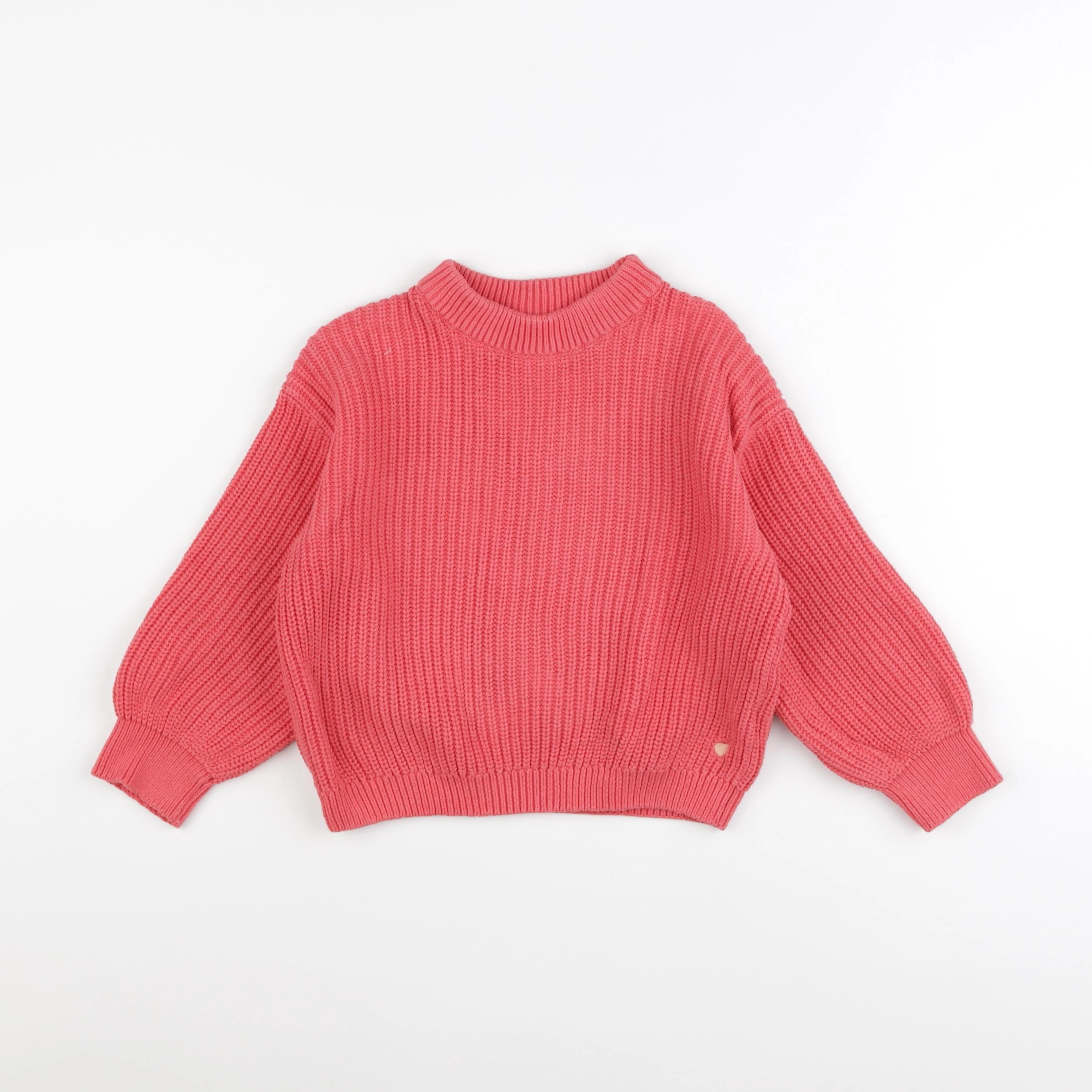 Vertbaudet - pull rose - 6 ans