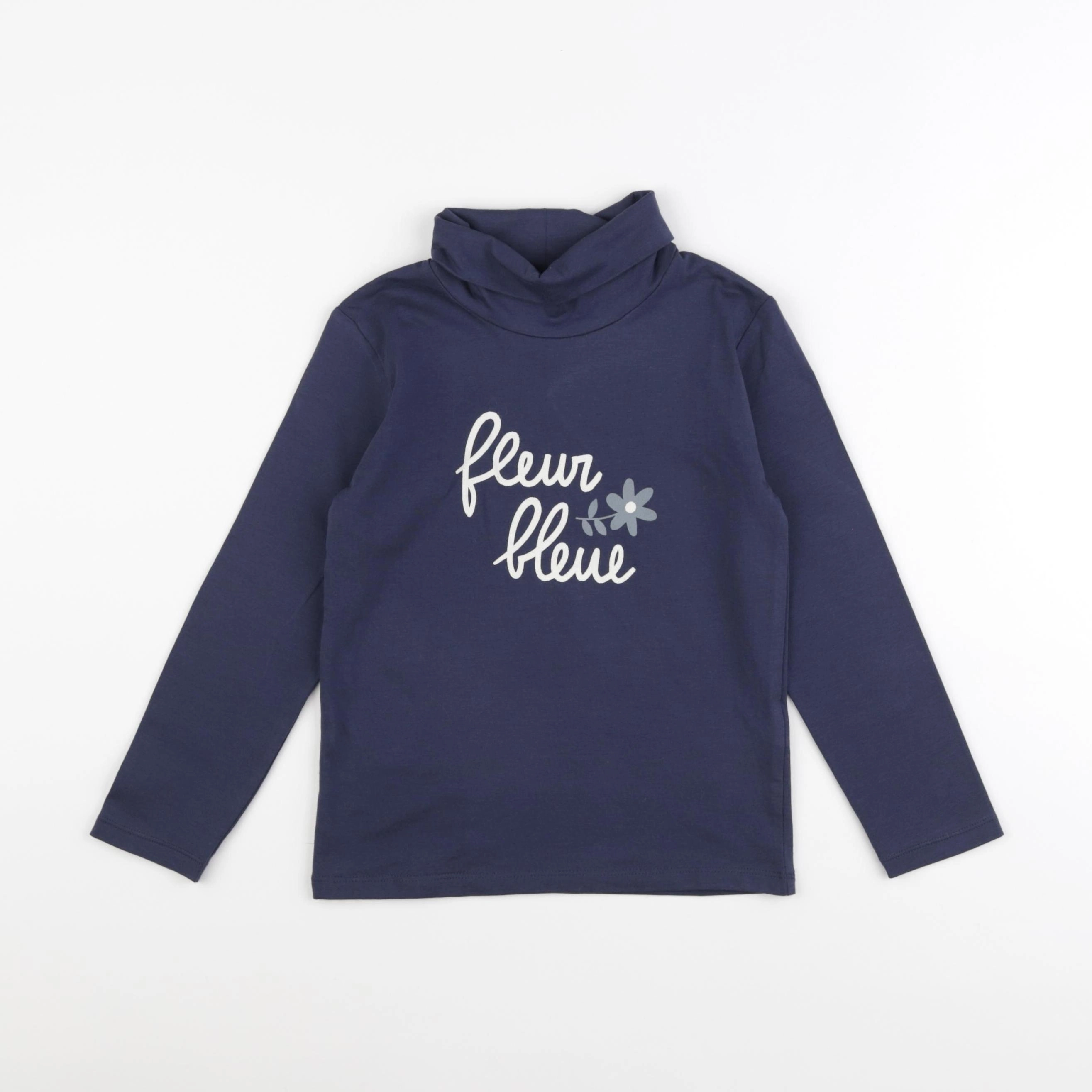 Vertbaudet - sous-pull bleu - 6 ans