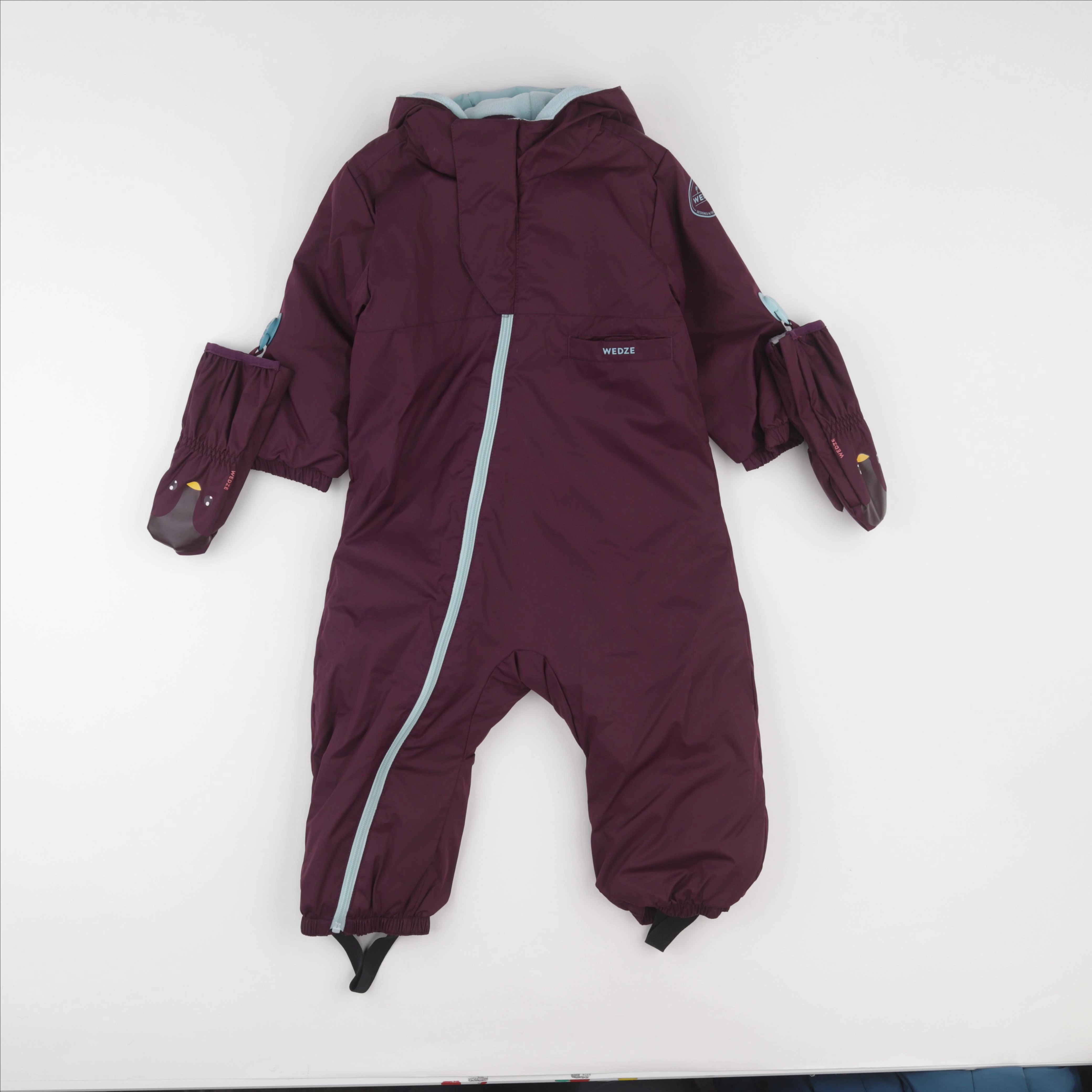 Decathlon ski - combinaison de ski rose - 2/3 ans