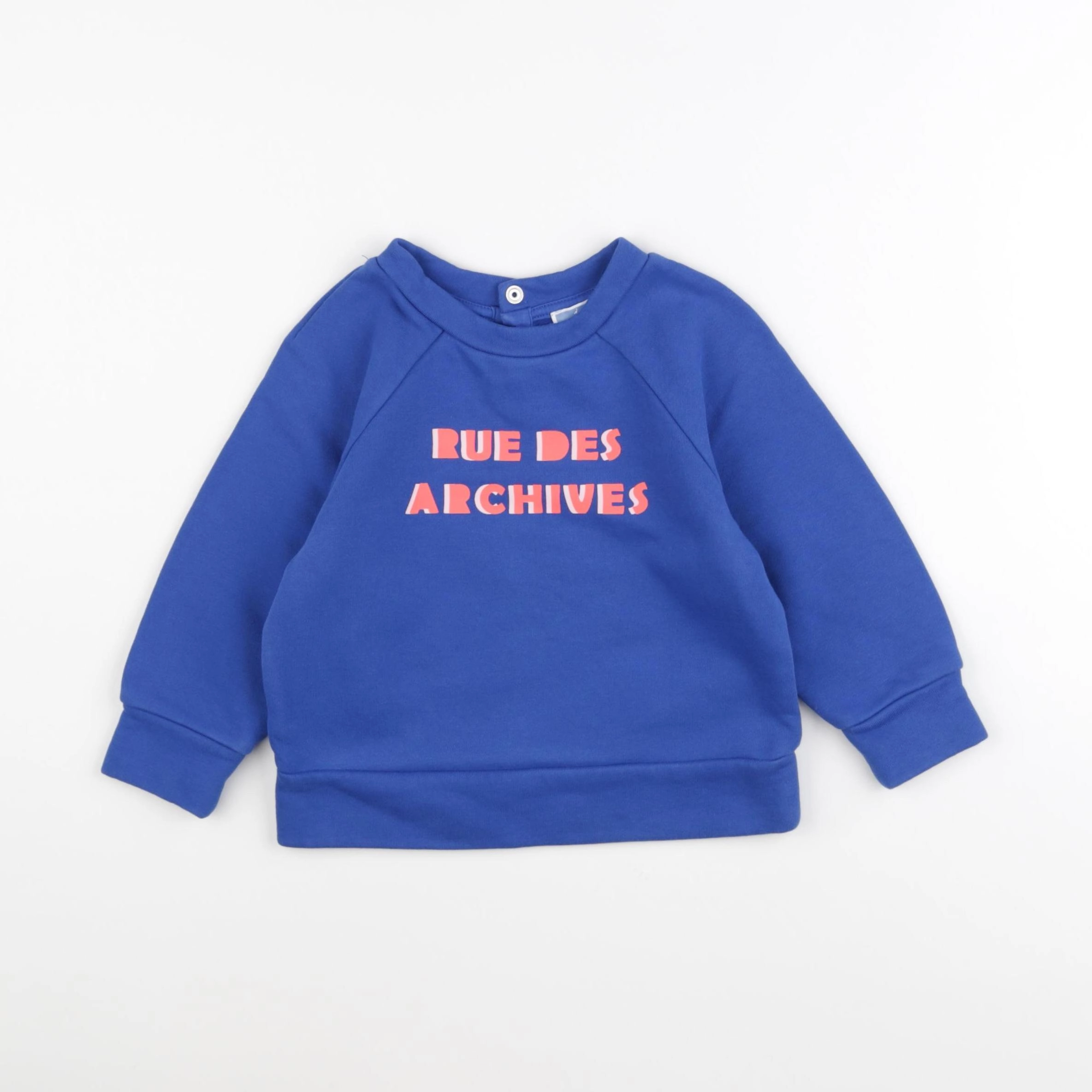 Jacadi - sweat bleu - 3 ans