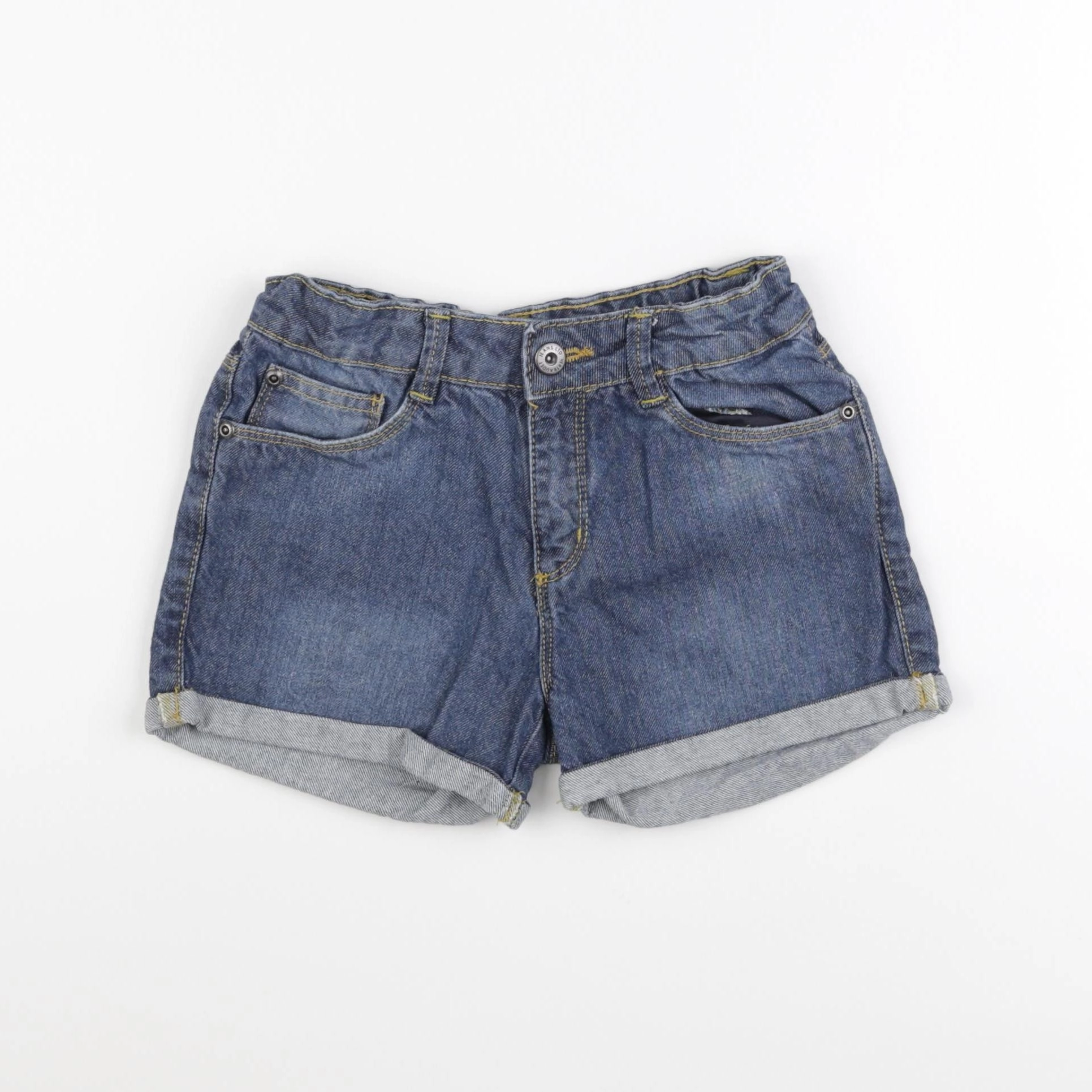 Vertbaudet - short bleu - 8 ans