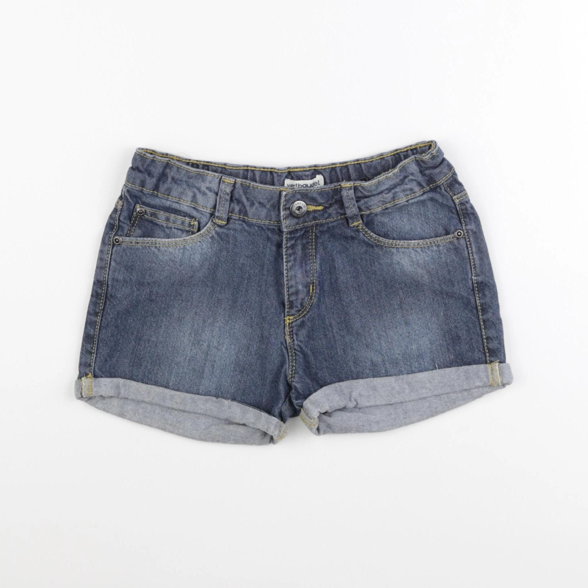 Vertbaudet - short bleu - 8 ans