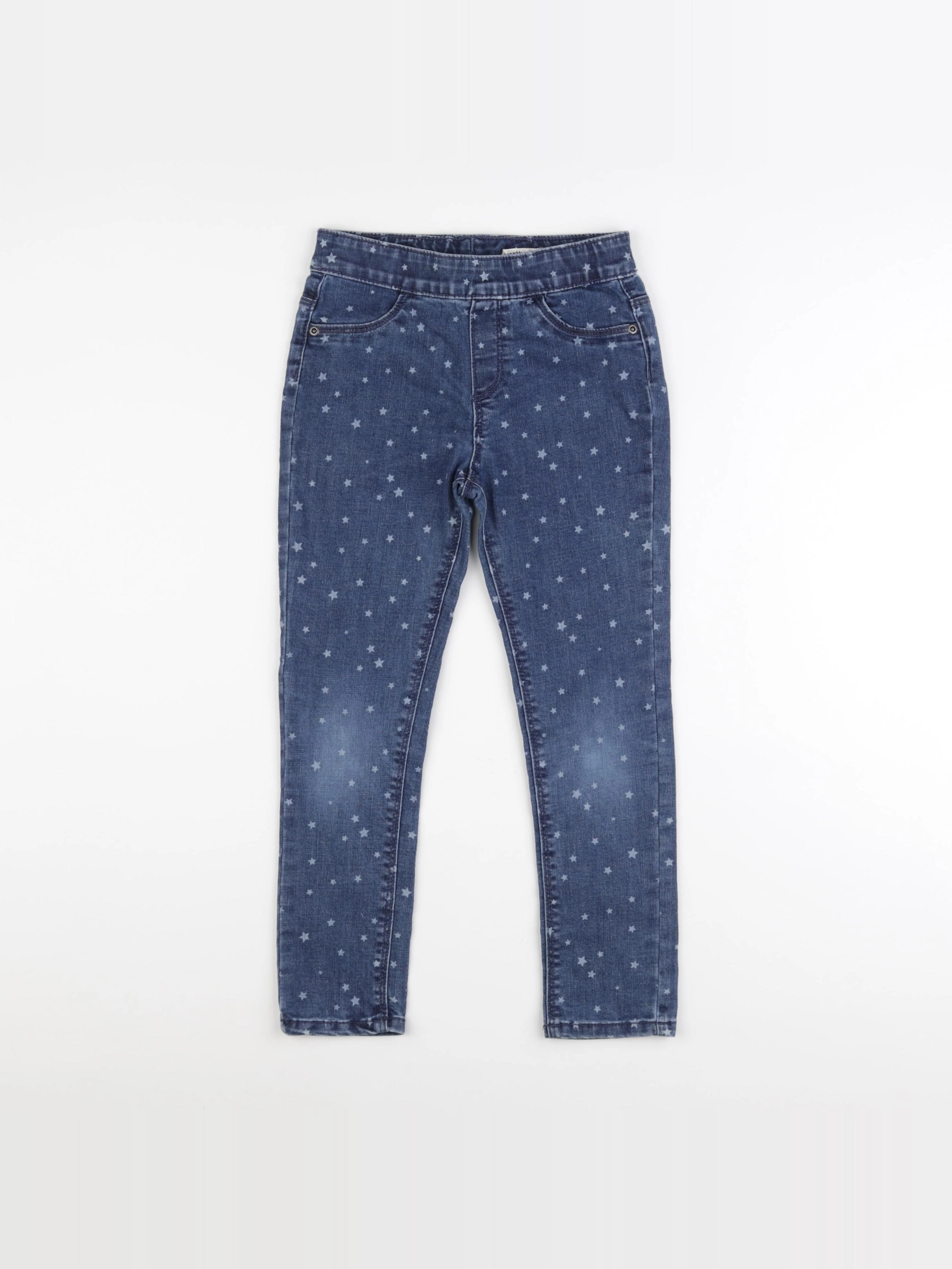 Vertbaudet - jegging bleu - 8 ans