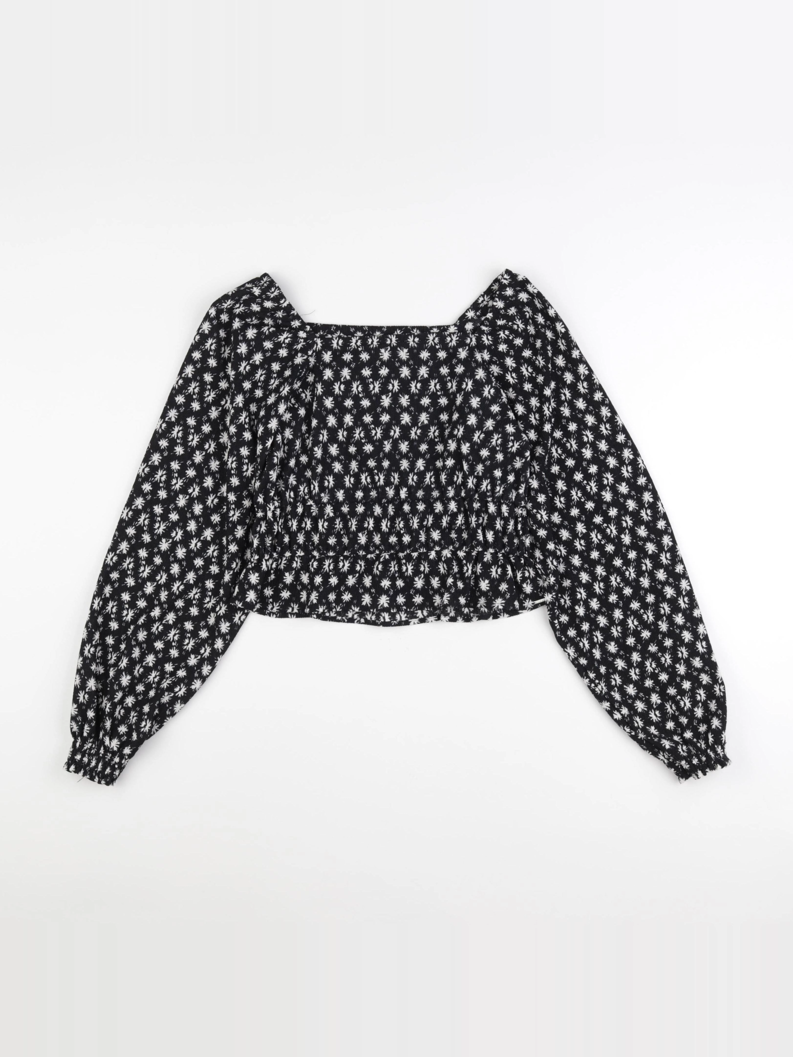 IKKS - blouse noir - 12 ans