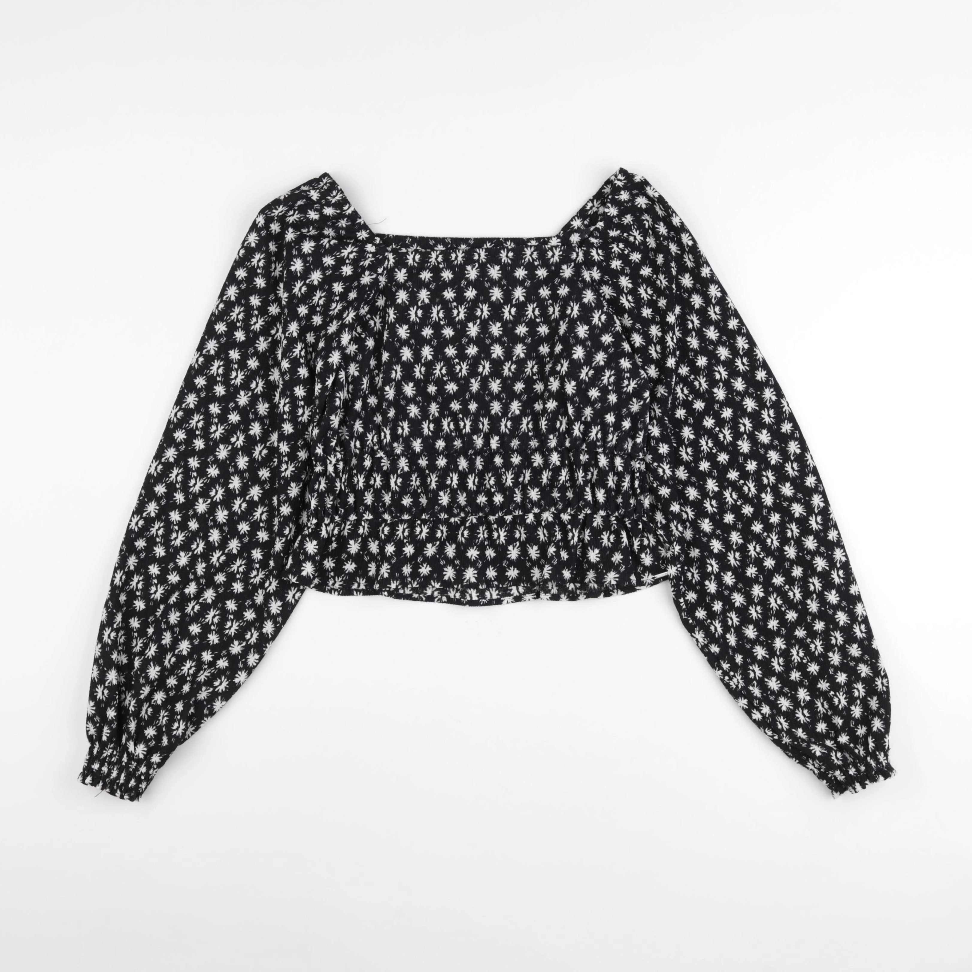IKKS - blouse noir - 12 ans